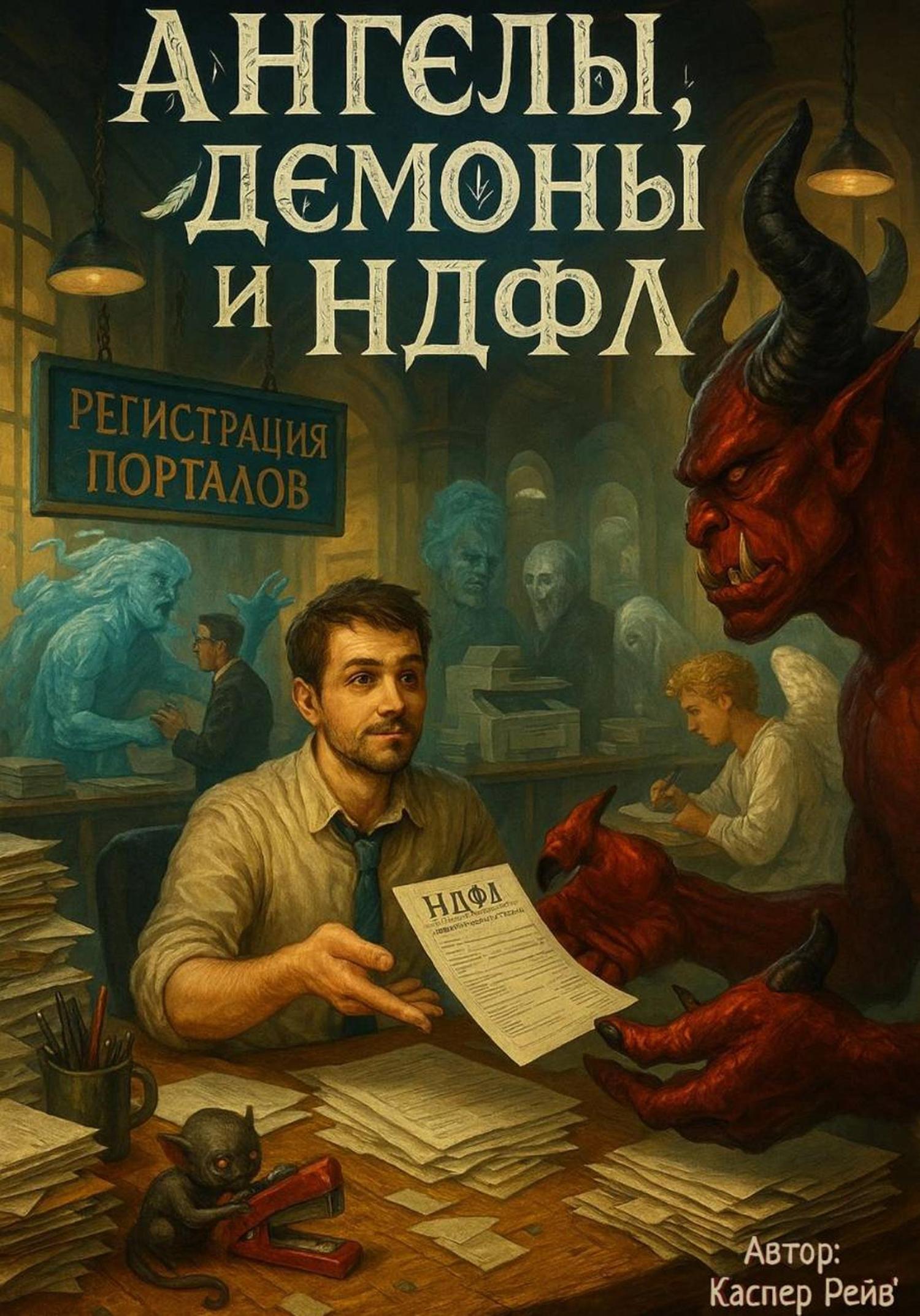 Обложка книги «Ангелы, Демоны и НДФЛ»