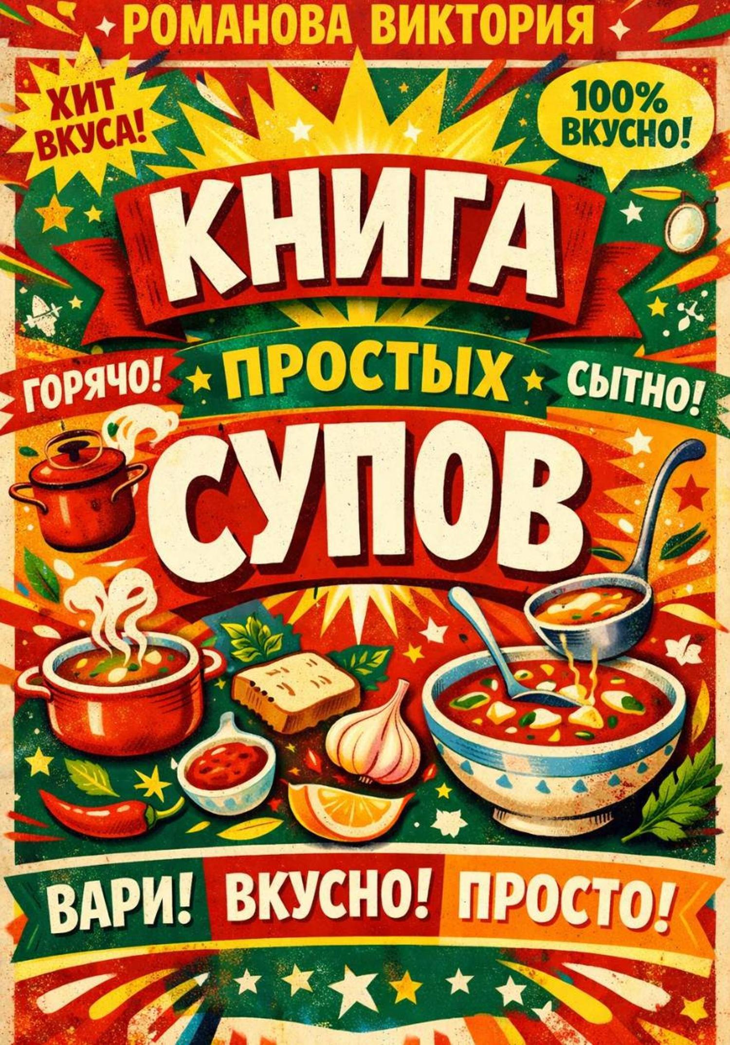 Обложка книги «Книга простых супов»