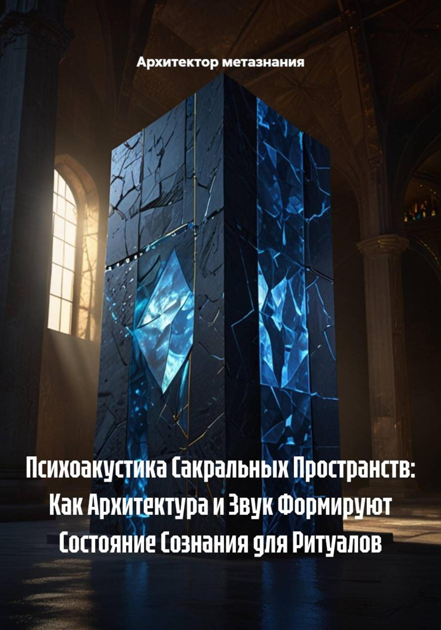 Обложка книги «Психоакустика Сакральных Пространств: Как Архитектура и Звук Формируют Состояние Сознания для Ритуалов»
