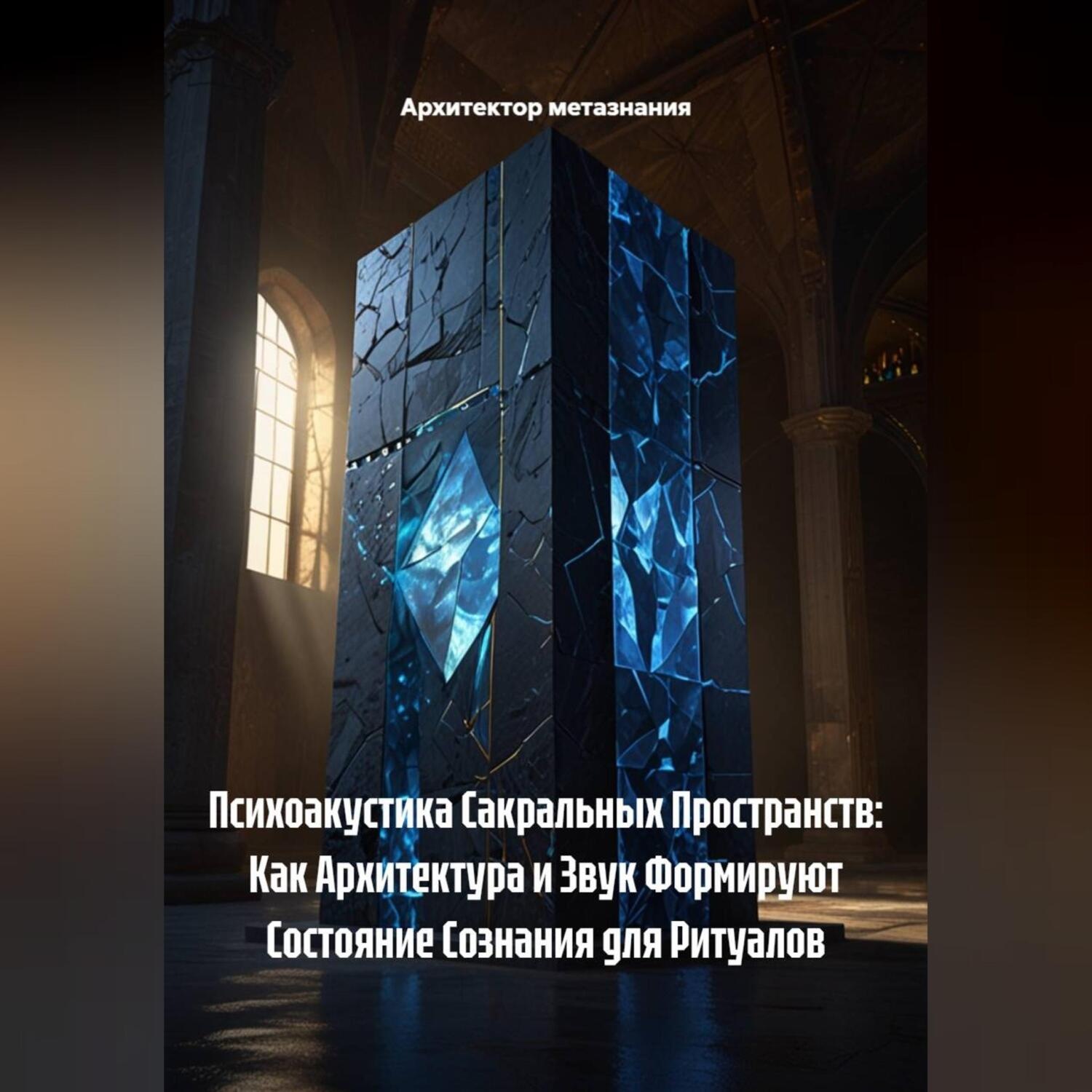 Обложка книги «Психоакустика Сакральных Пространств: Как Архитектура и Звук Формируют Состояние Сознания для Ритуалов»