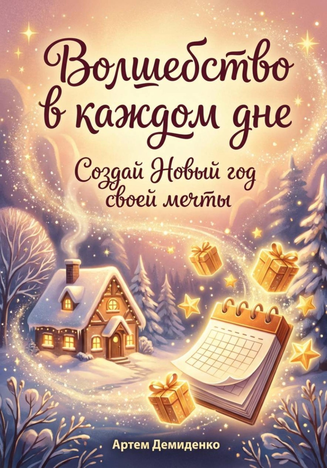 Обложка книги «Волшебство в каждом дне: Создай Новый год своей мечты»