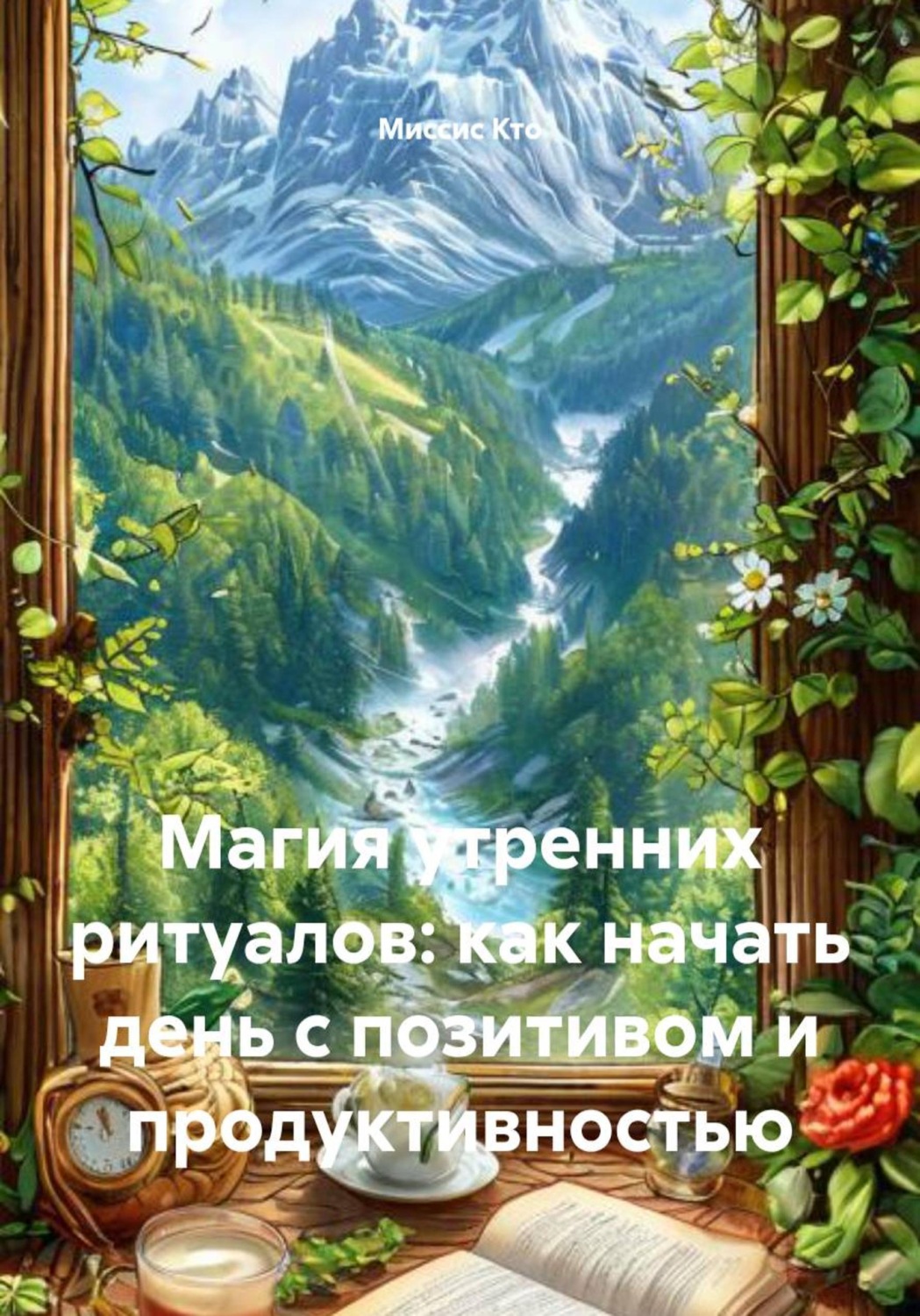 Обложка книги «Магия утренних ритуалов: как начать день с позитивом и продуктивностью»