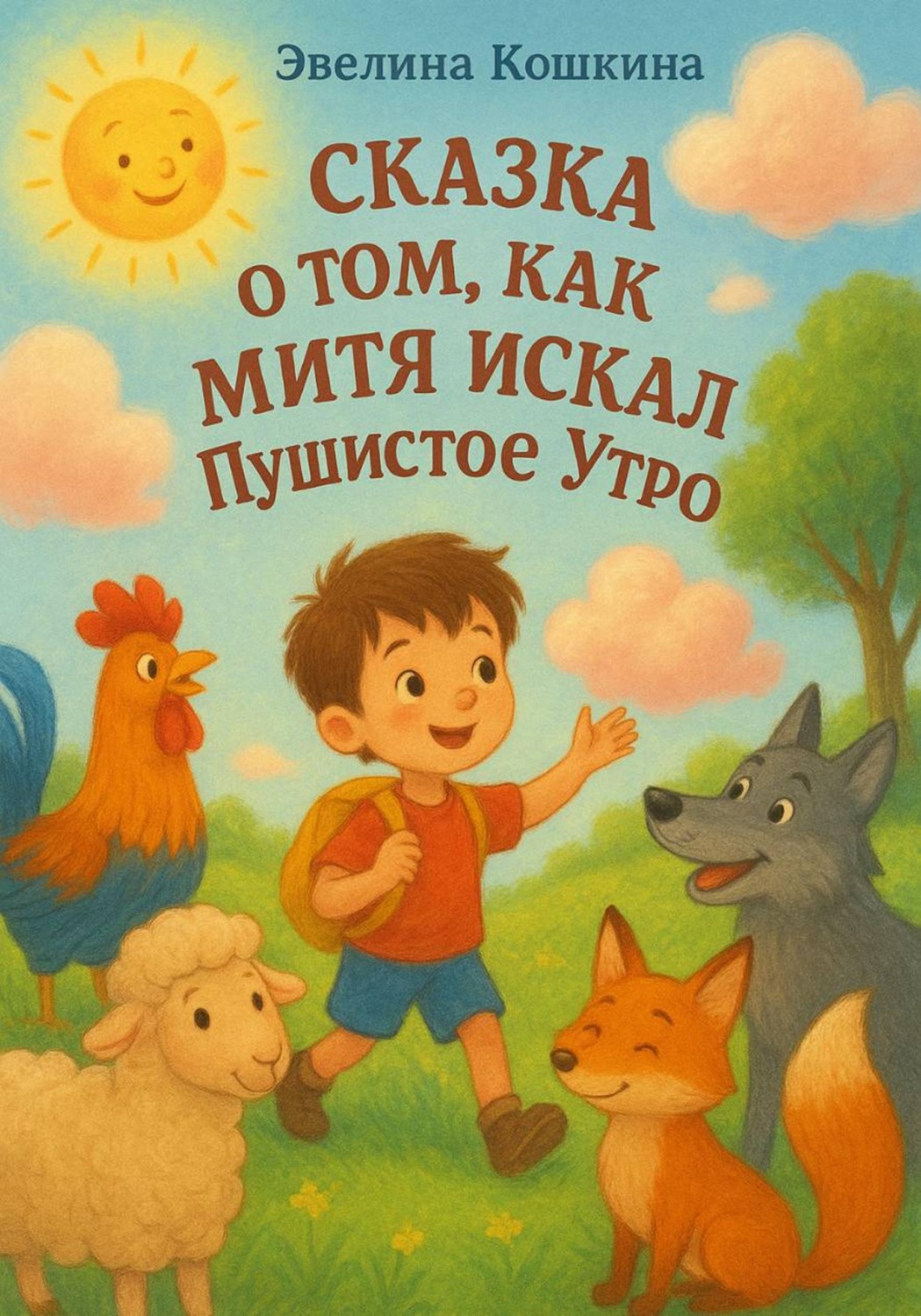 Обложка книги «Сказка о том, как Митя искал Пушистое Утро»