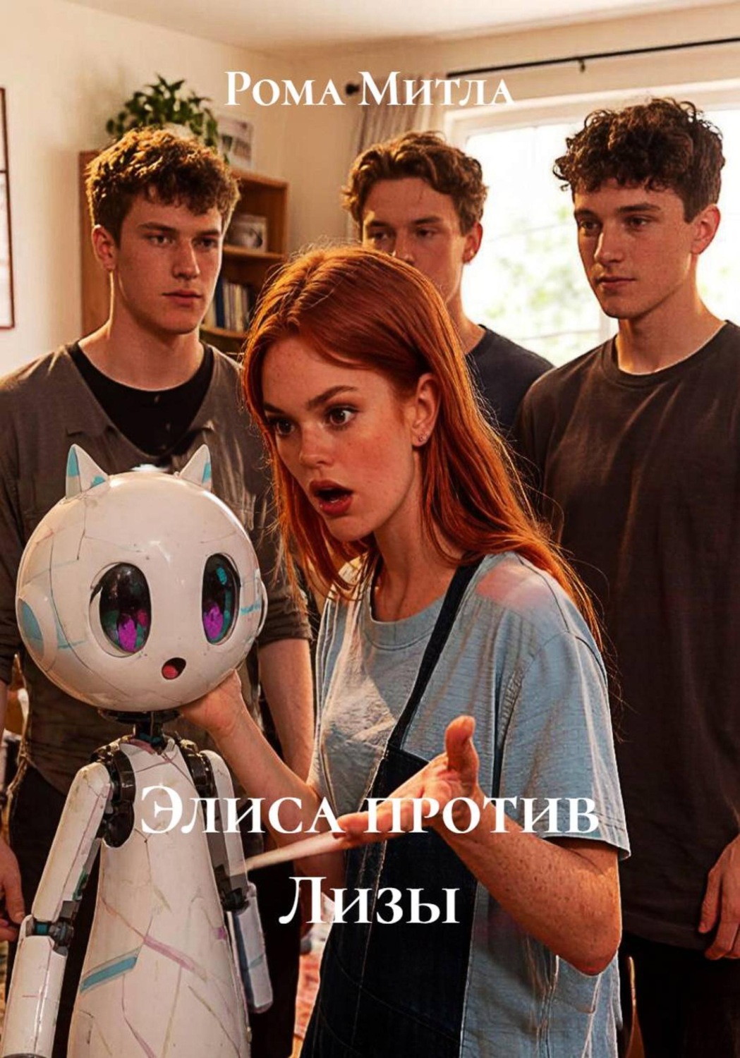 Обложка книги «Элиса против Лизы»