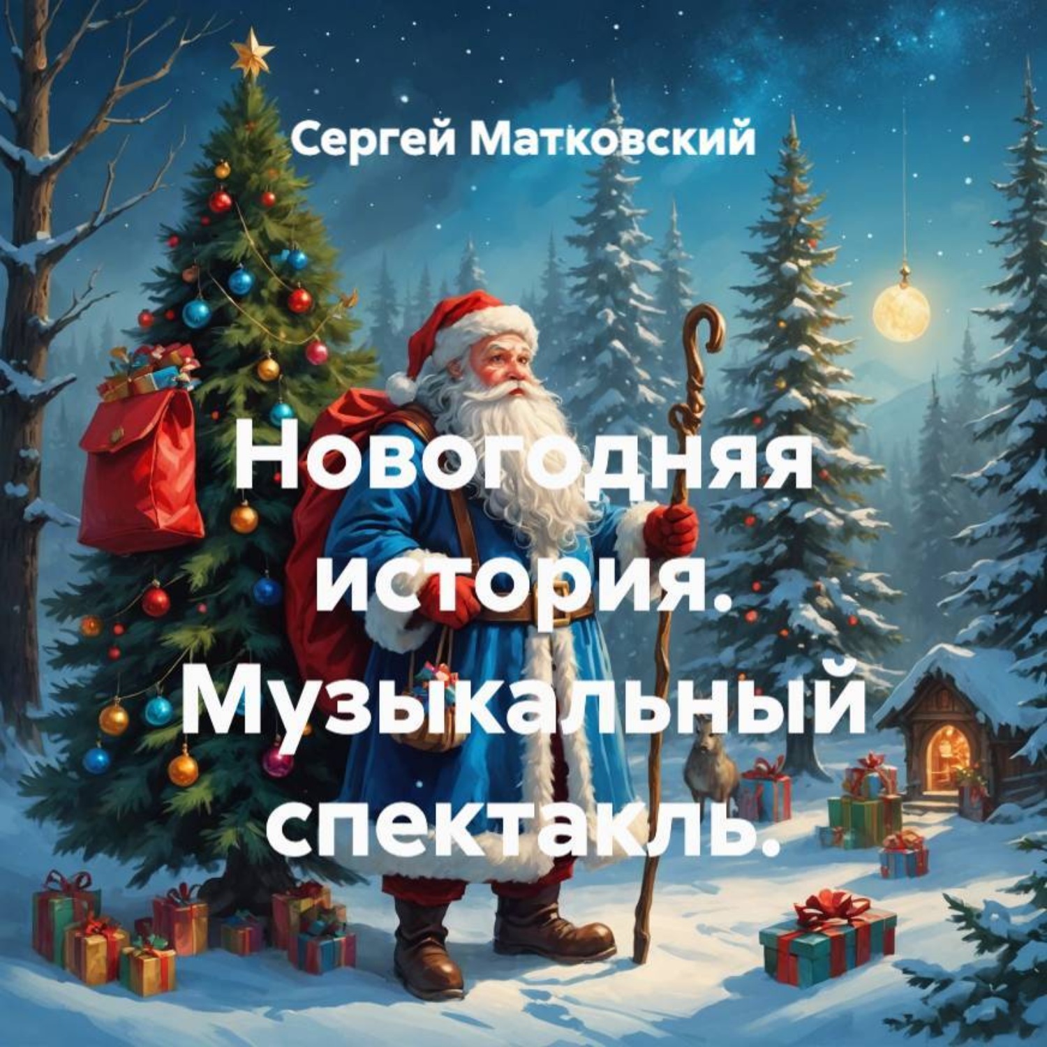 Обложка книги «Новогодняя история. Музыкальный спектакль.»
