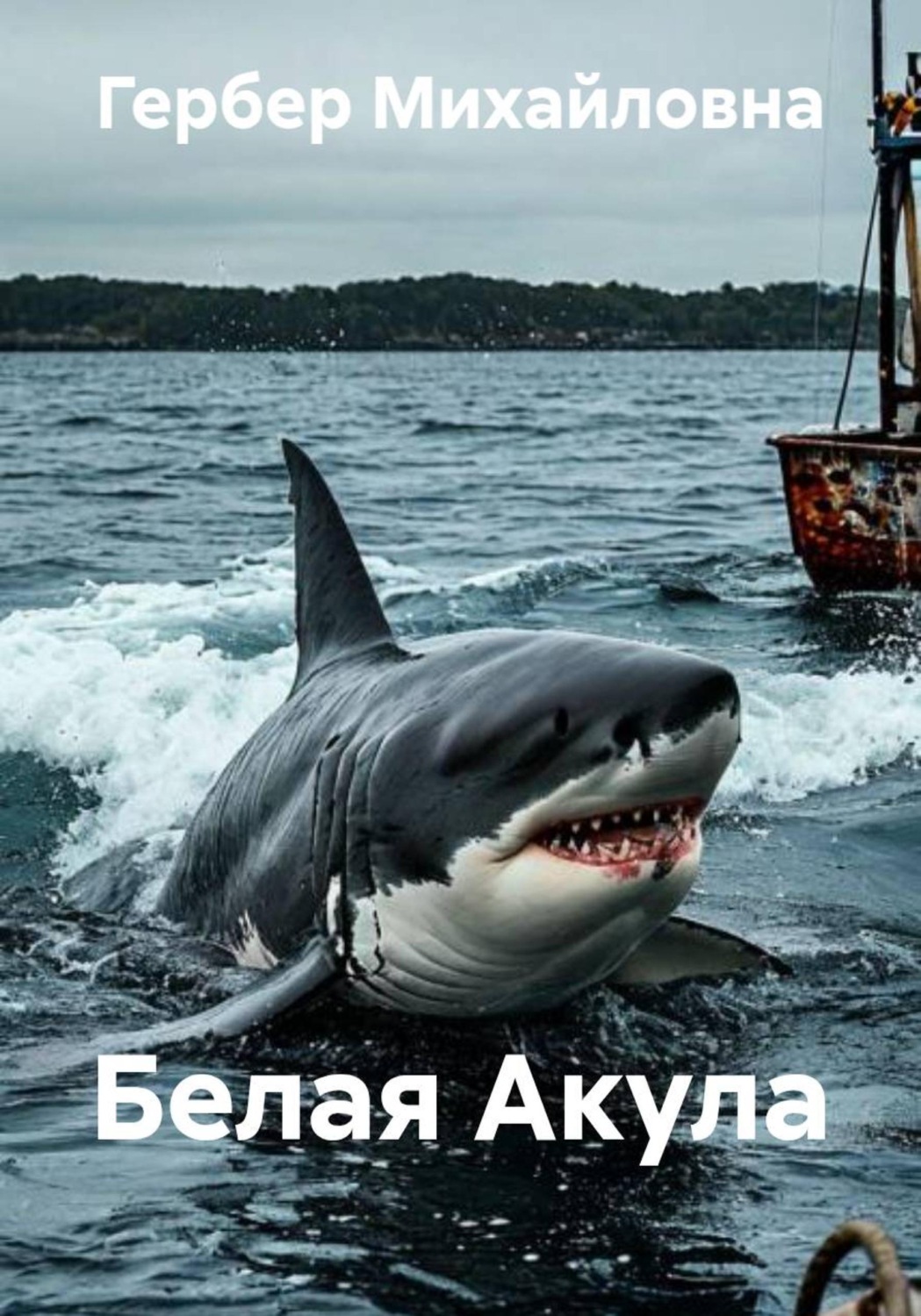 Обложка книги «Белая Акула»