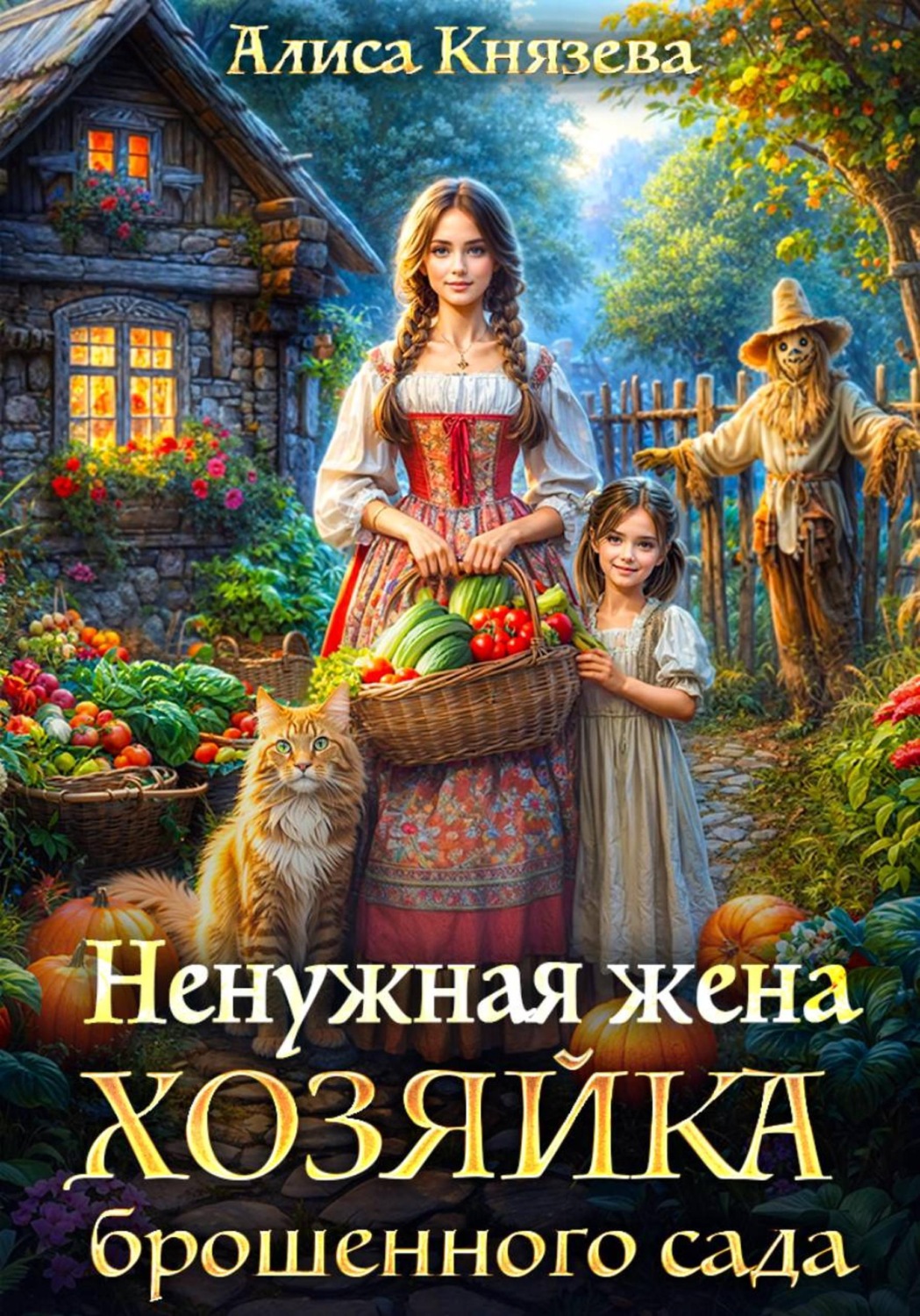 Обложка книги «Ненужная жена. Хозяйка брошенного сада»