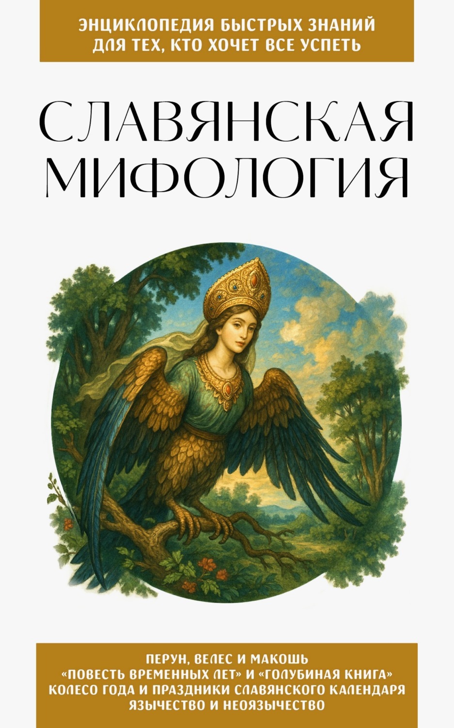 Обложка книги «Славянская мифология. Для тех, кто хочет все успеть»