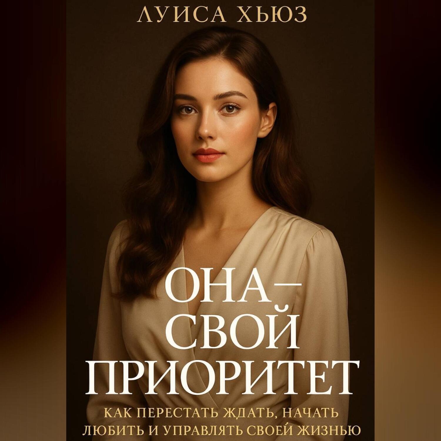 Обложка книги «Она – свой приоритет. Как перестать ждать, начать любить и управлять своей жизнью»