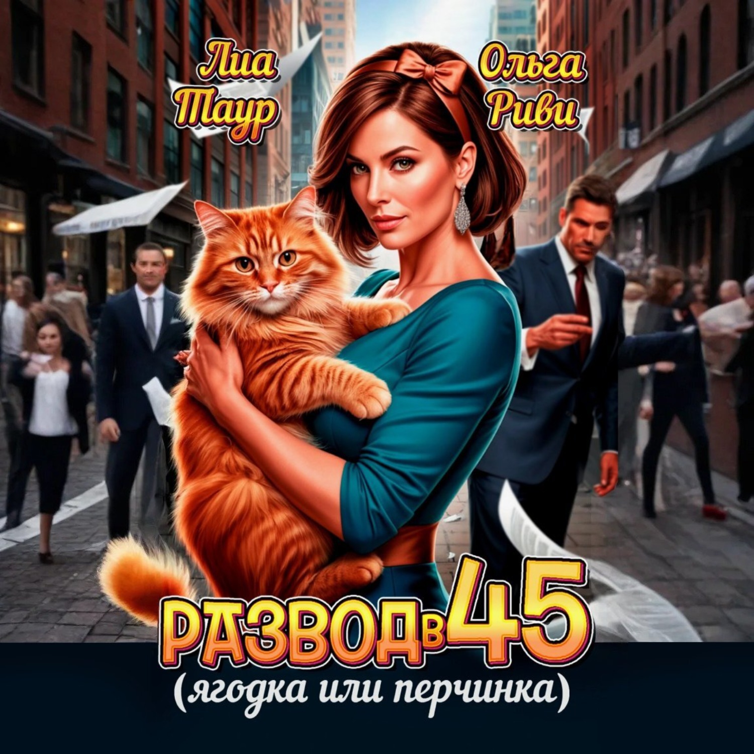 Обложка книги «Развод в 45. Ягодка или перчинка»