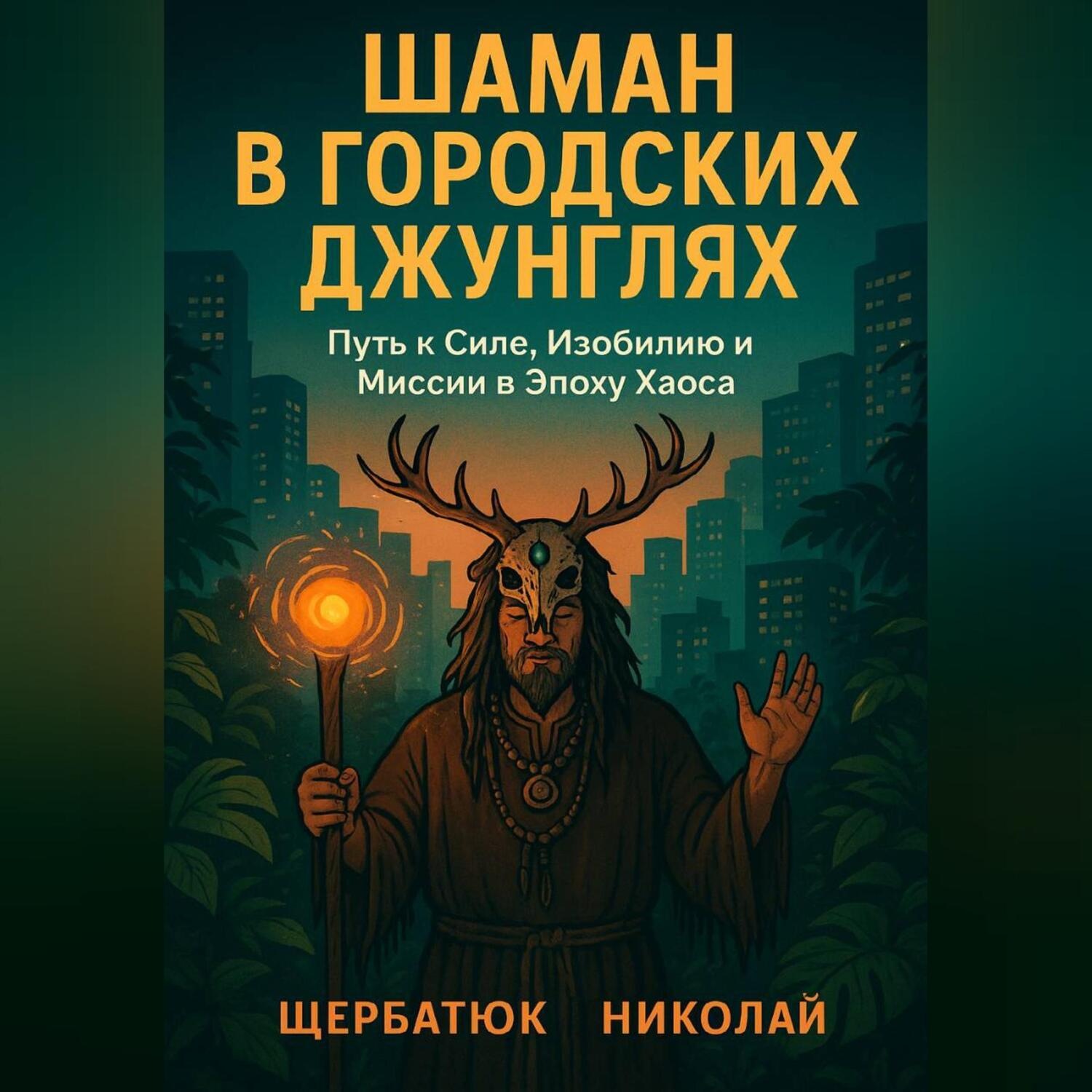 Обложка книги «Шаман В Городских Джунглях: Путь к Силе, Изобилию и Миссии в Эпоху Хаоса»