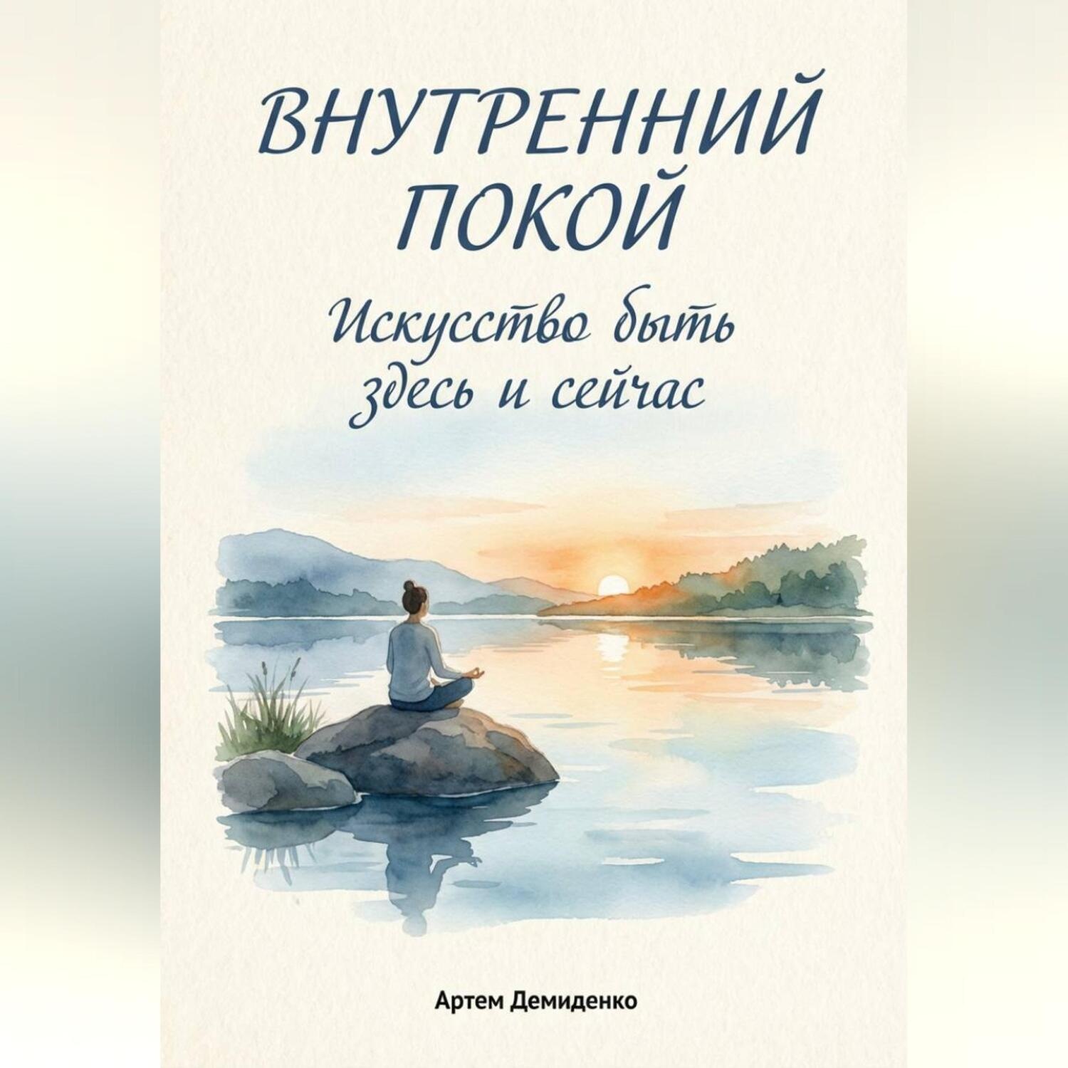 Обложка книги «Внутренний покой: Искусство быть здесь и сейчас»