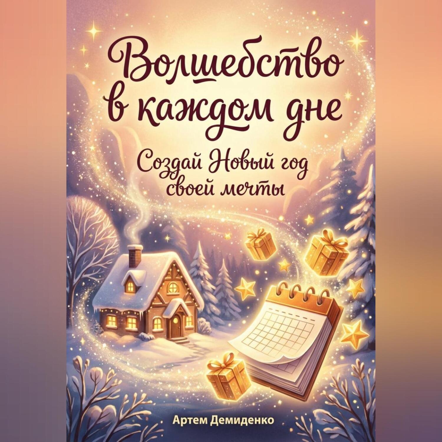 Обложка книги «Волшебство в каждом дне: Создай Новый год своей мечты»