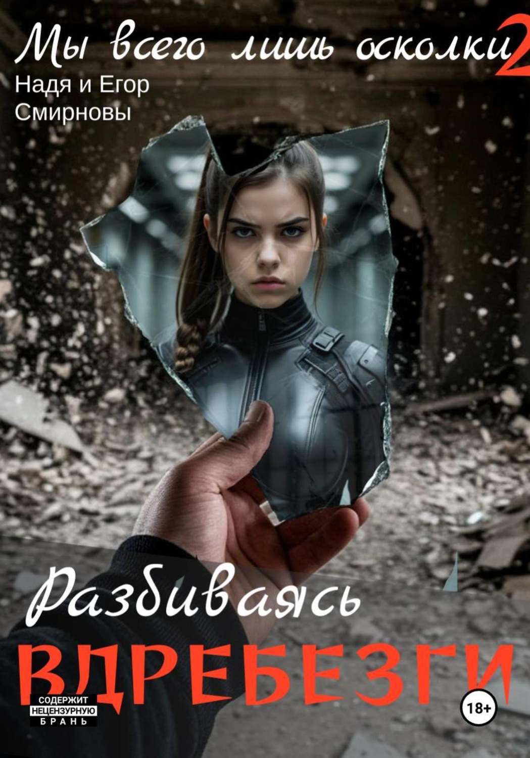Обложка книги «Мы всего лишь осколки: Разбиваясь вдребезги»