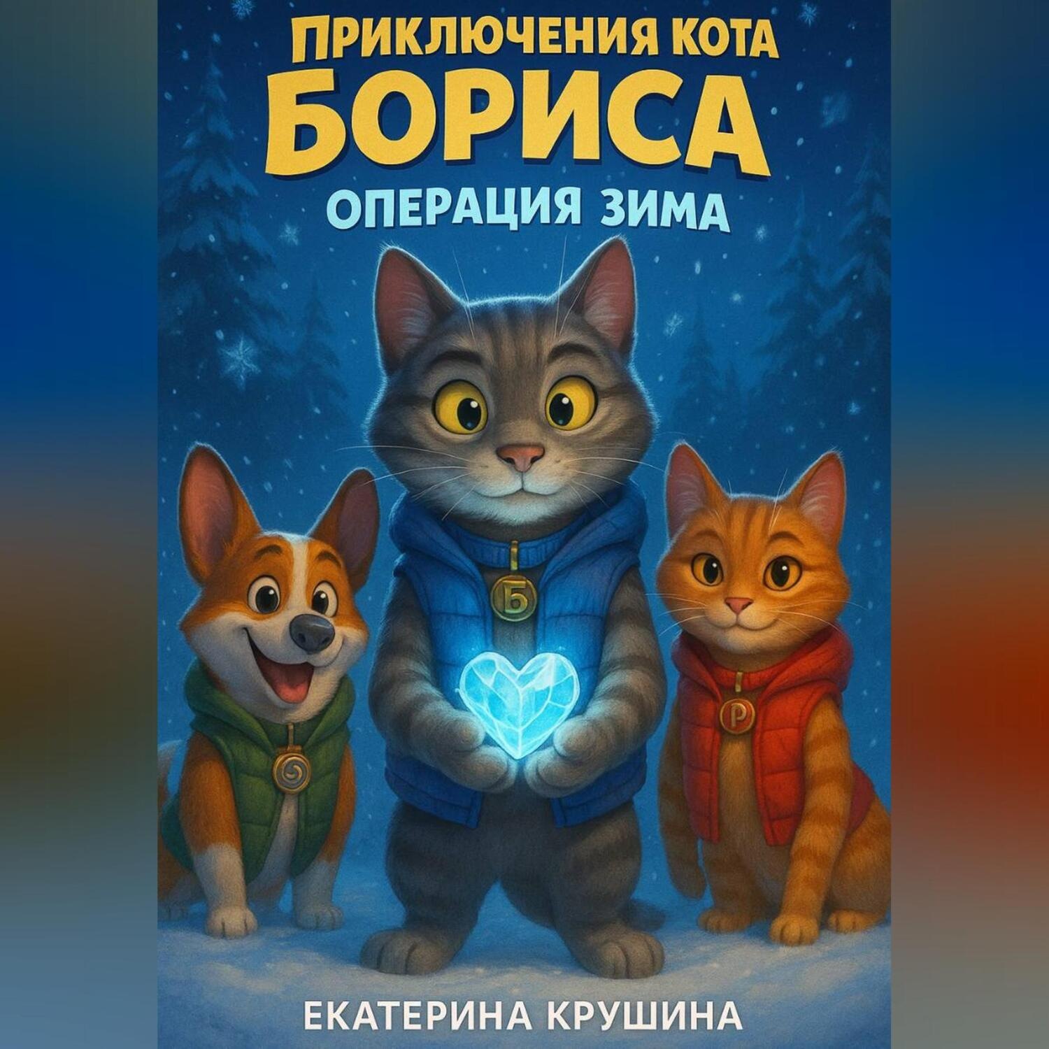 Обложка книги «Приключения кота Бориса: Операция «Зима»»