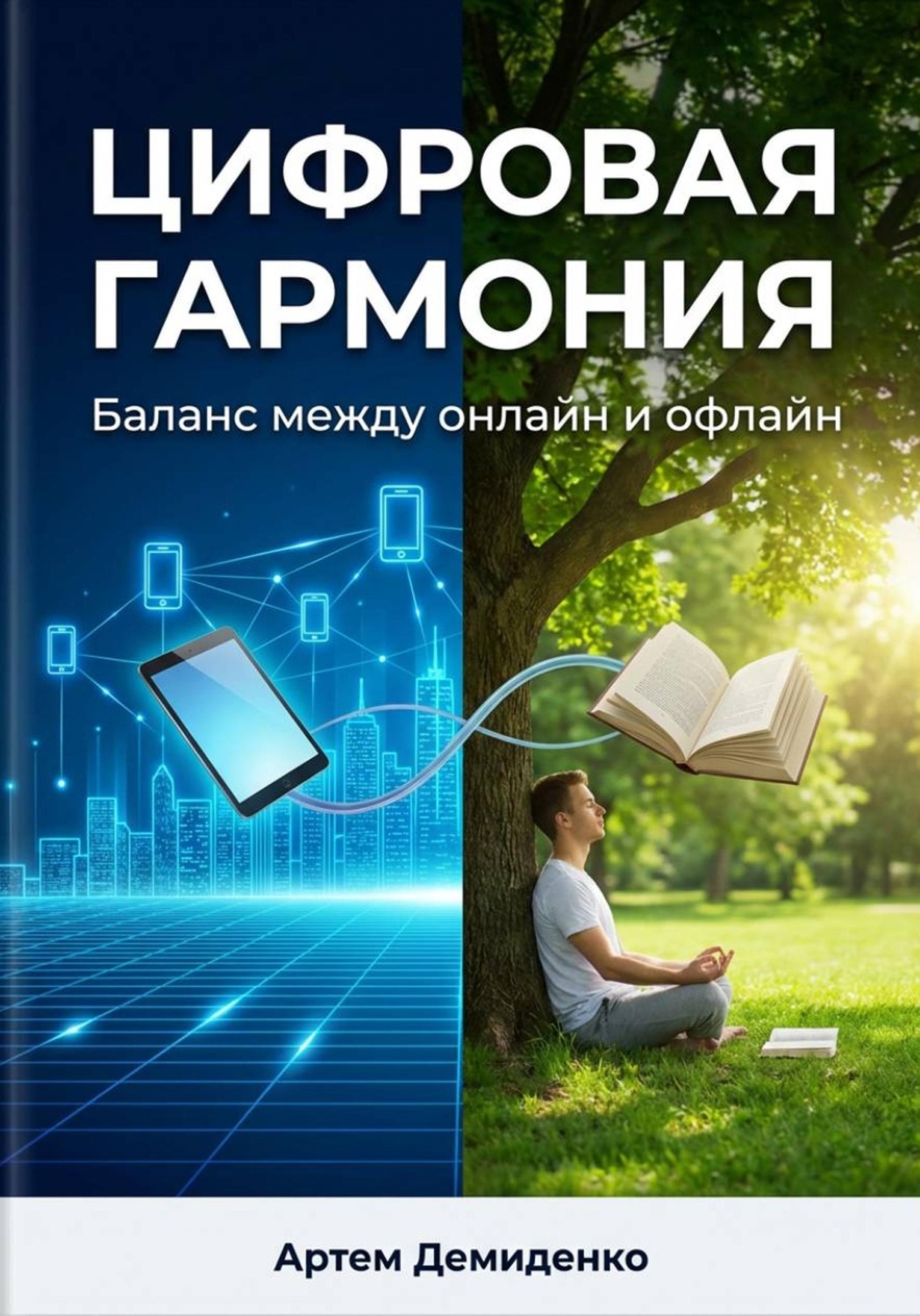 Обложка книги «Цифровая гармония: Баланс между онлайн и офлайн»