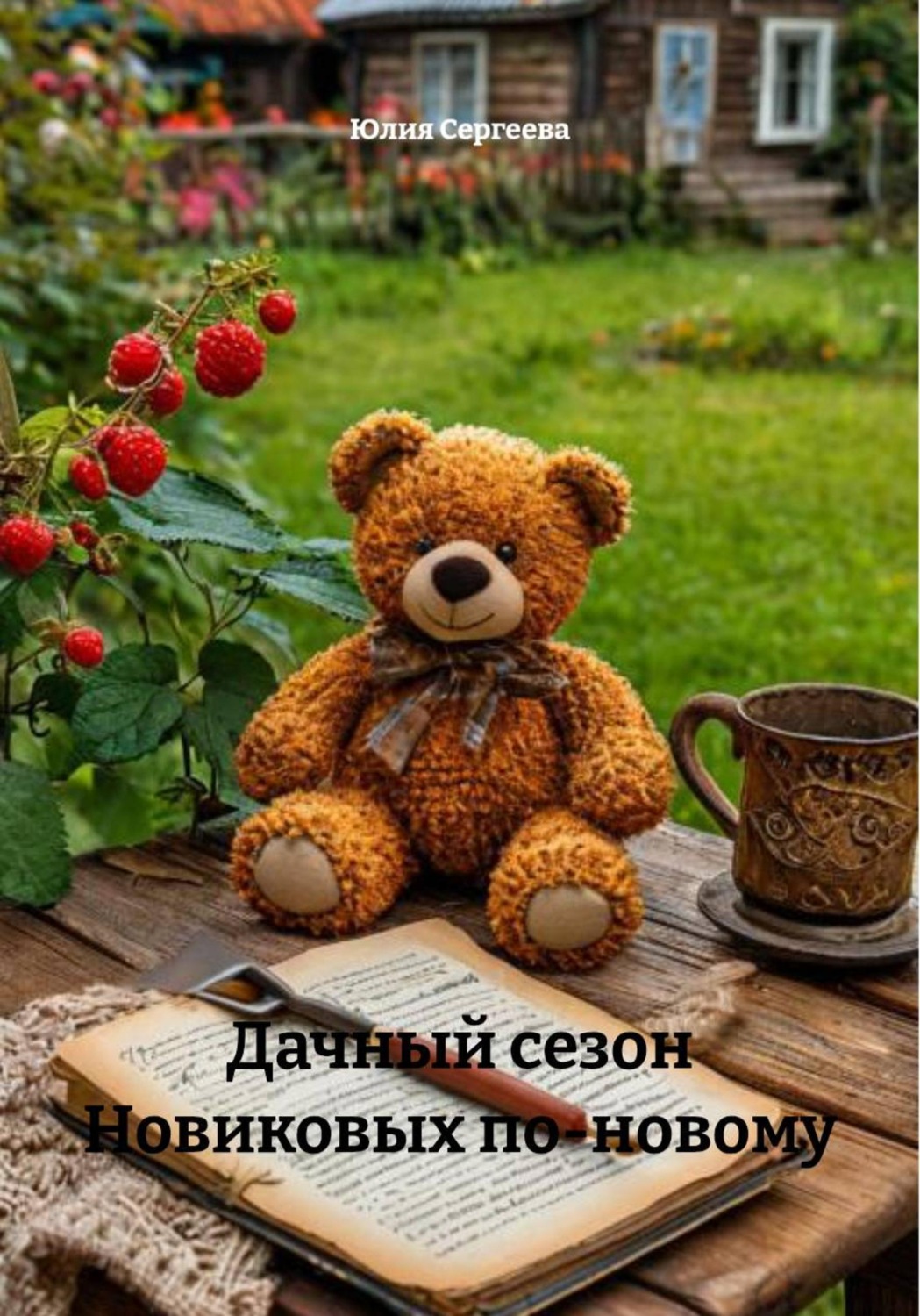Обложка книги «Дачный сезон Новиковых по-новому»