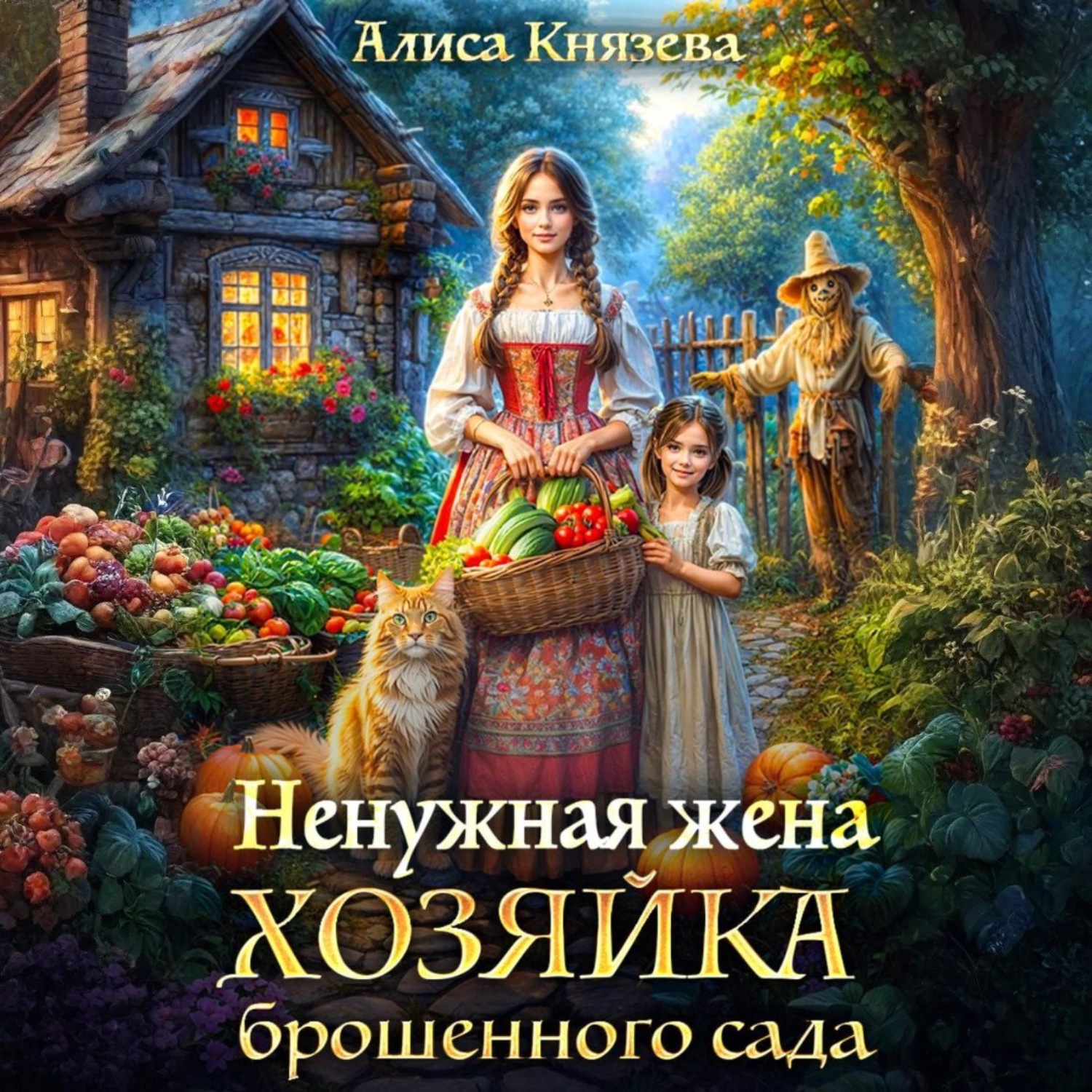Обложка книги «Ненужная жена. Хозяйка брошенного сада»