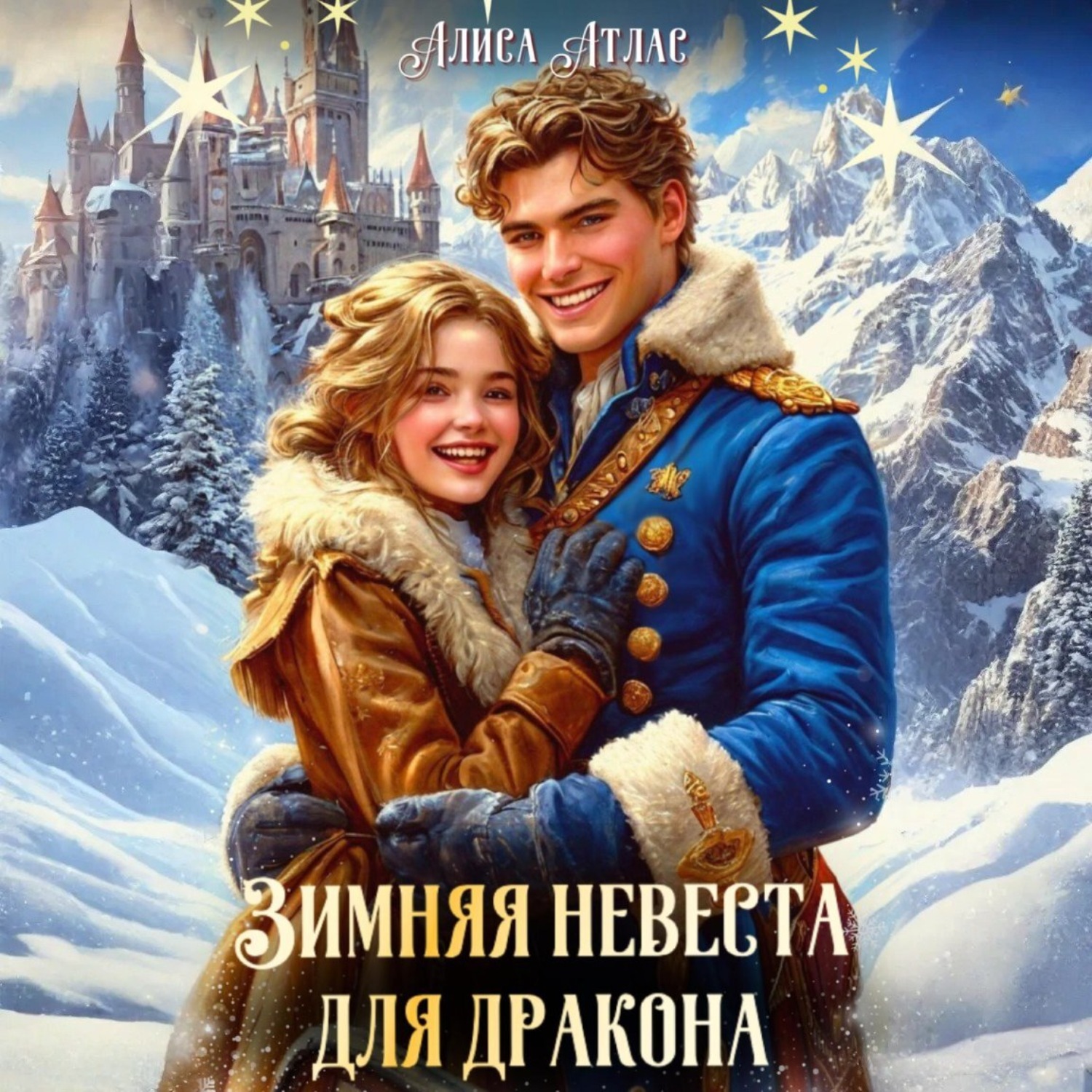 Обложка книги «Зимняя невеста для дракона»