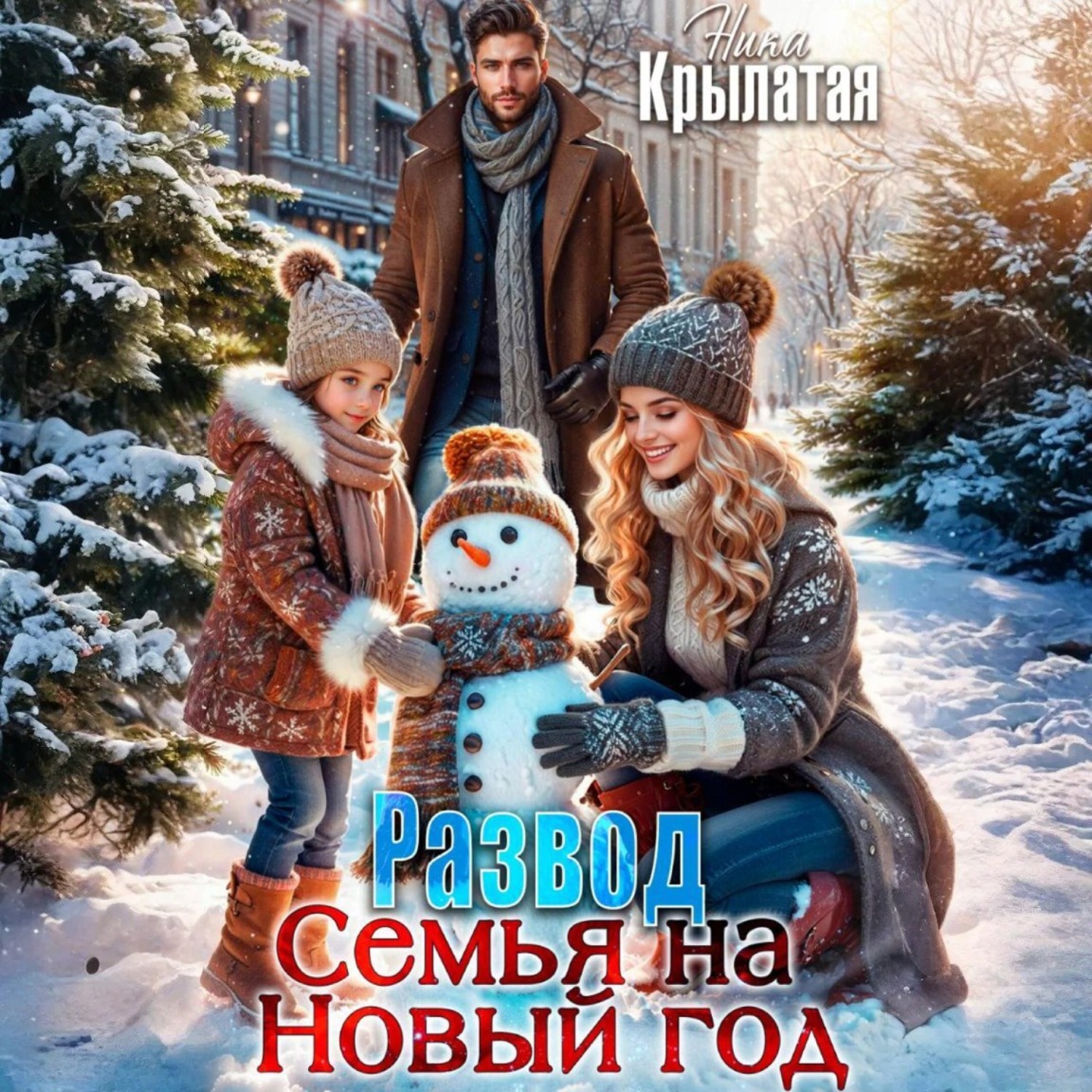 Обложка книги «Развод. Семья на Новый год»