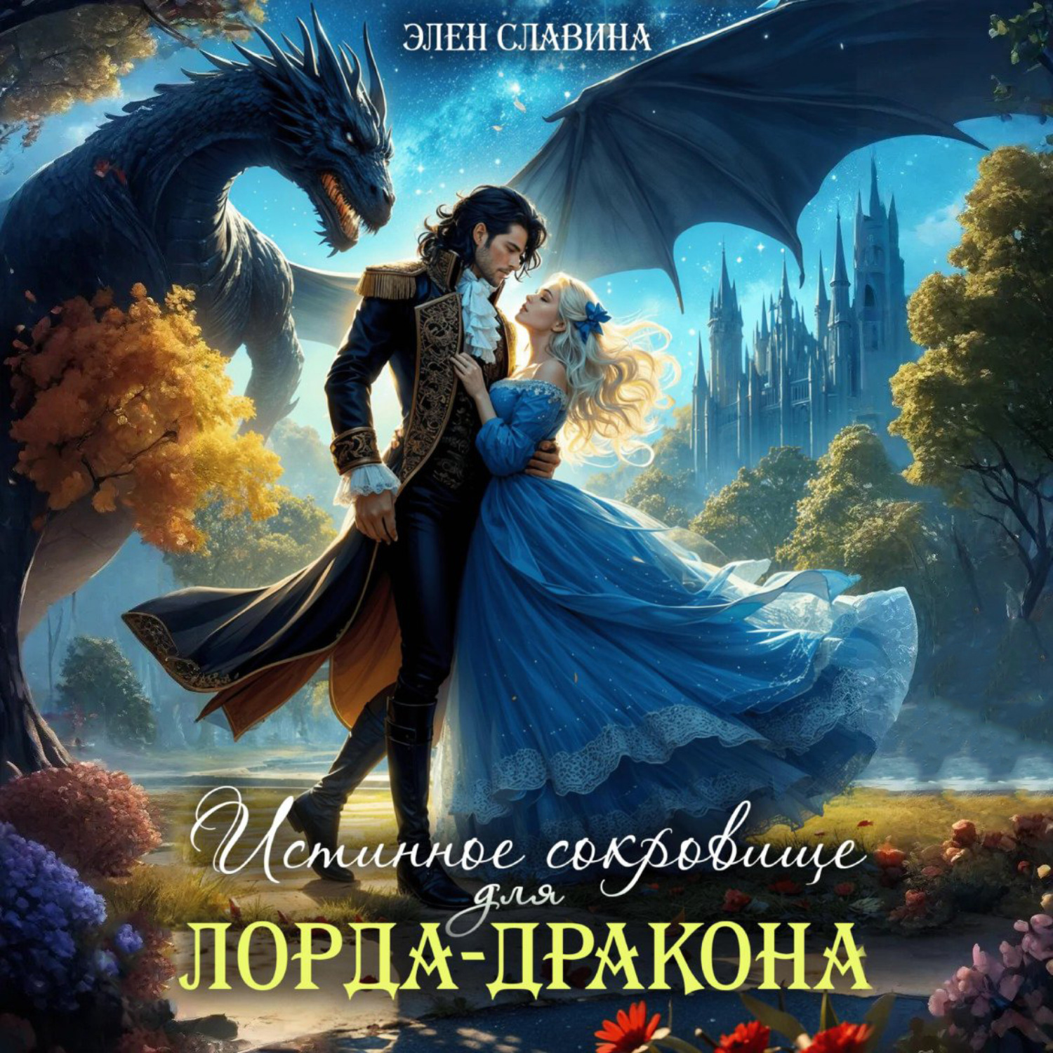 Обложка книги «Истинное сокровище для лорда-дракона»