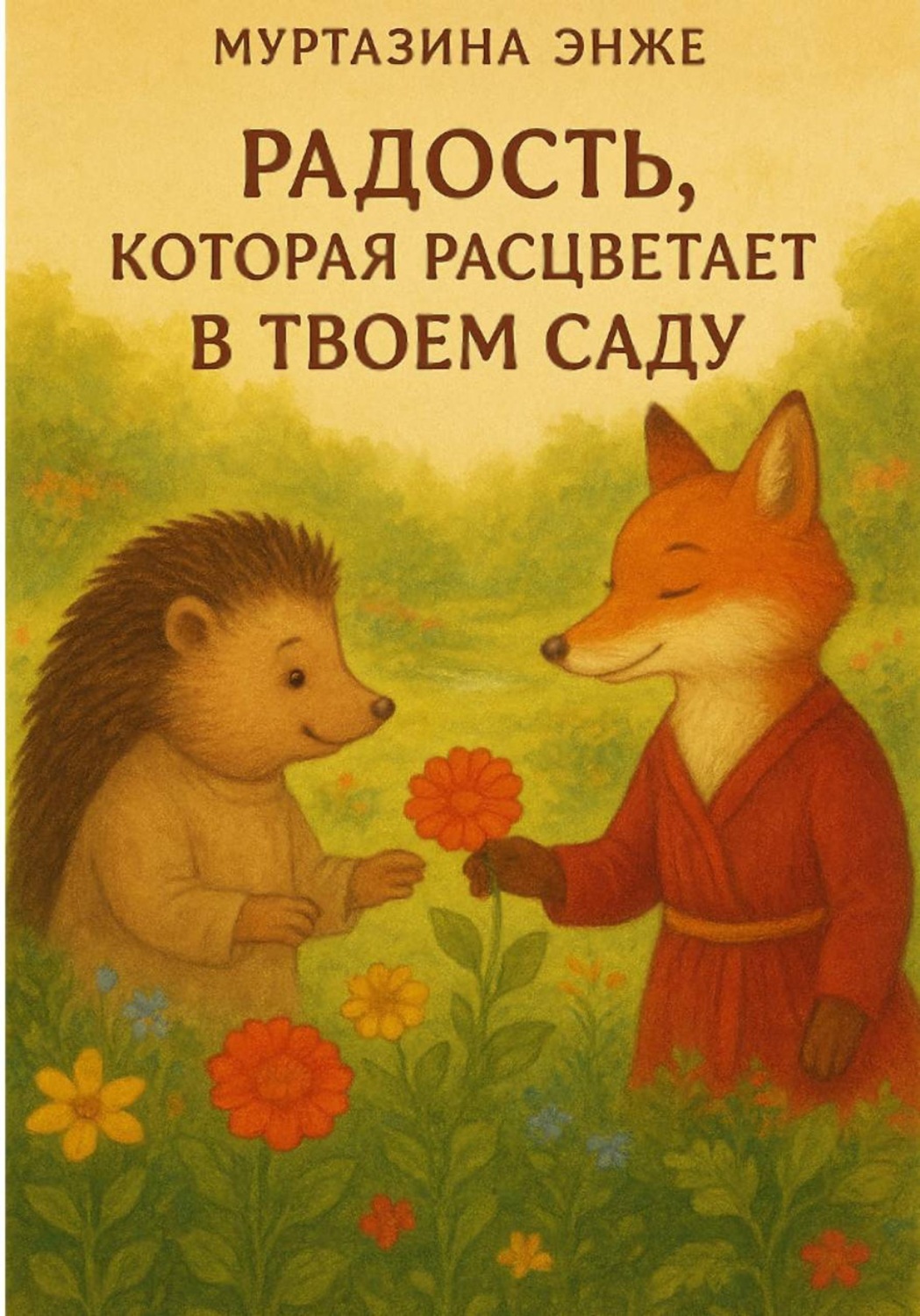 Обложка книги «Радость, которая расцветает в твоем саду»