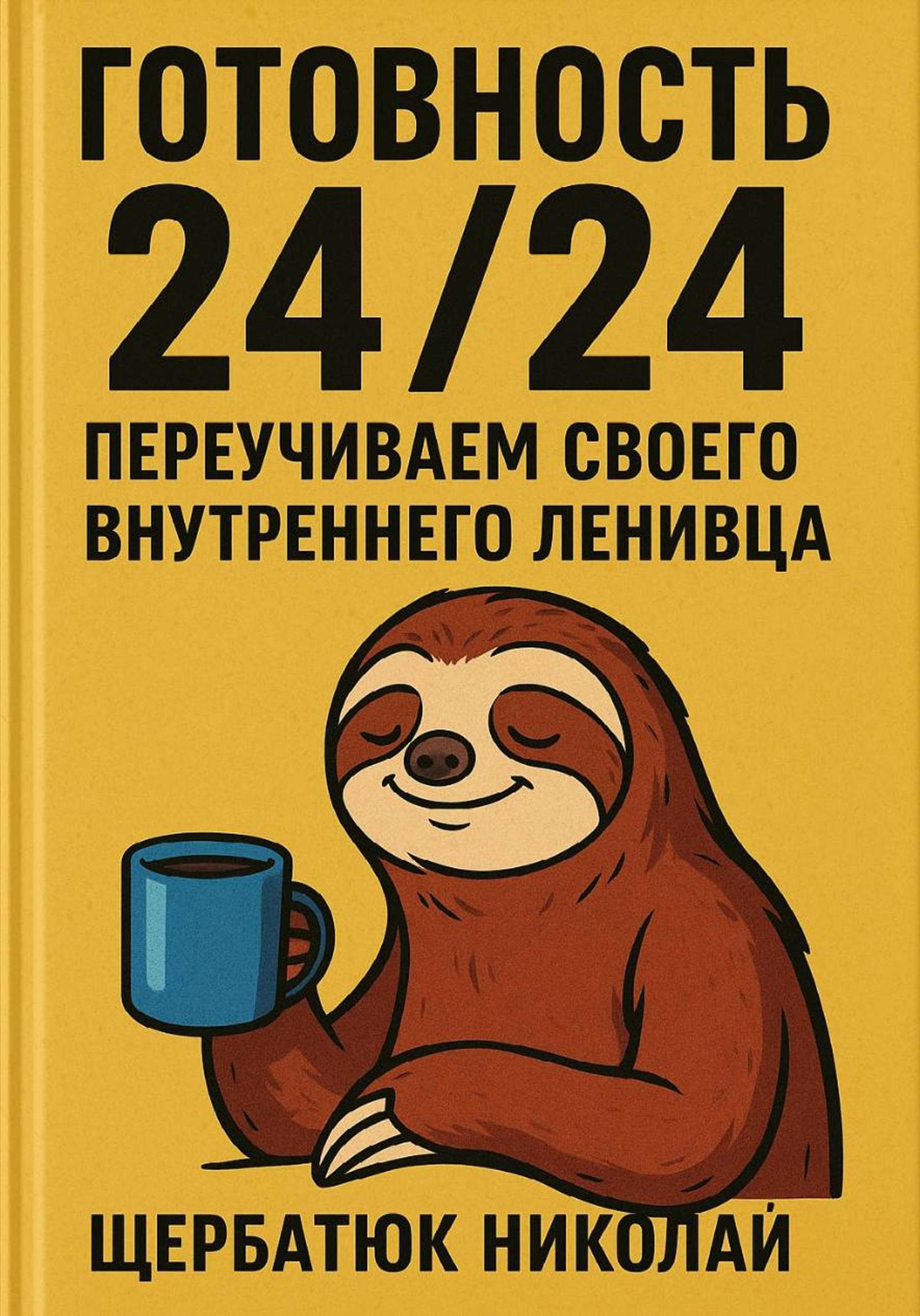 Обложка книги «Готовность 24/24. Переучиваем своего внутреннего ленивца»