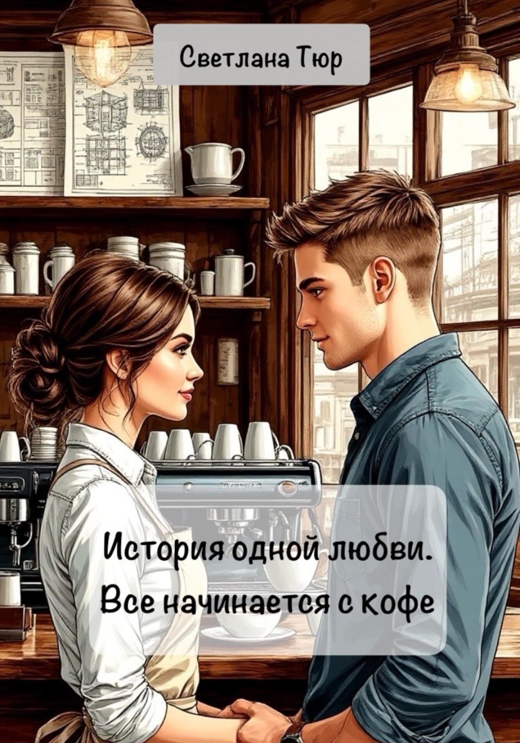 Обложка книги «История одной любви. Все начинается с кофе»