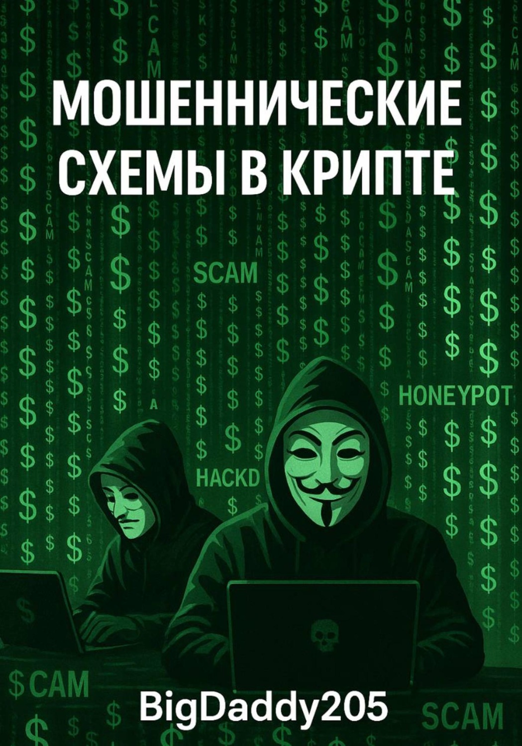 Обложка книги «Мошеннические схемы в крипте»