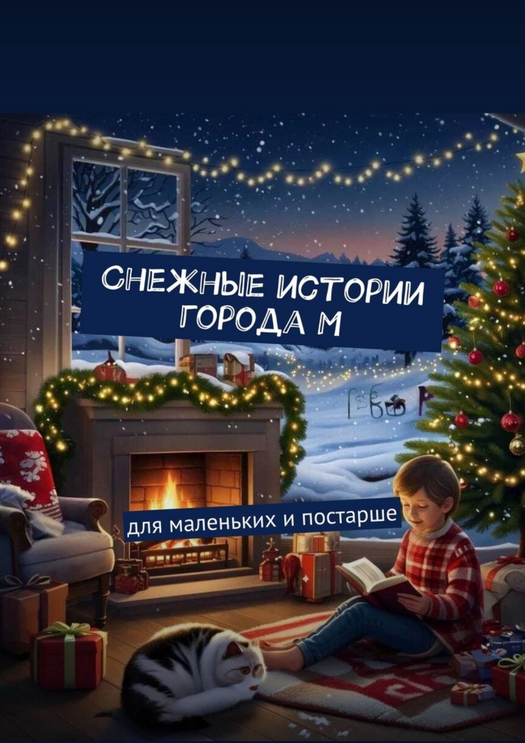 Обложка книги «Снежные истории города М. Для маленьких и постарше»