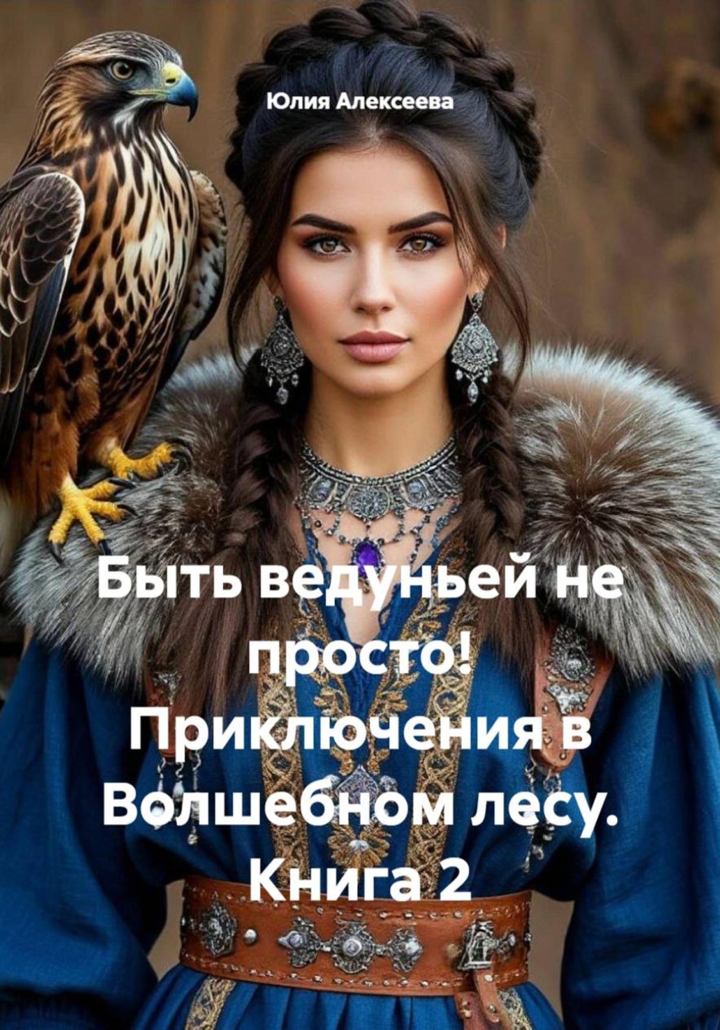 Обложка книги «Быть ведуньей не просто! Приключения в Волшебном лесу. Книга 2»