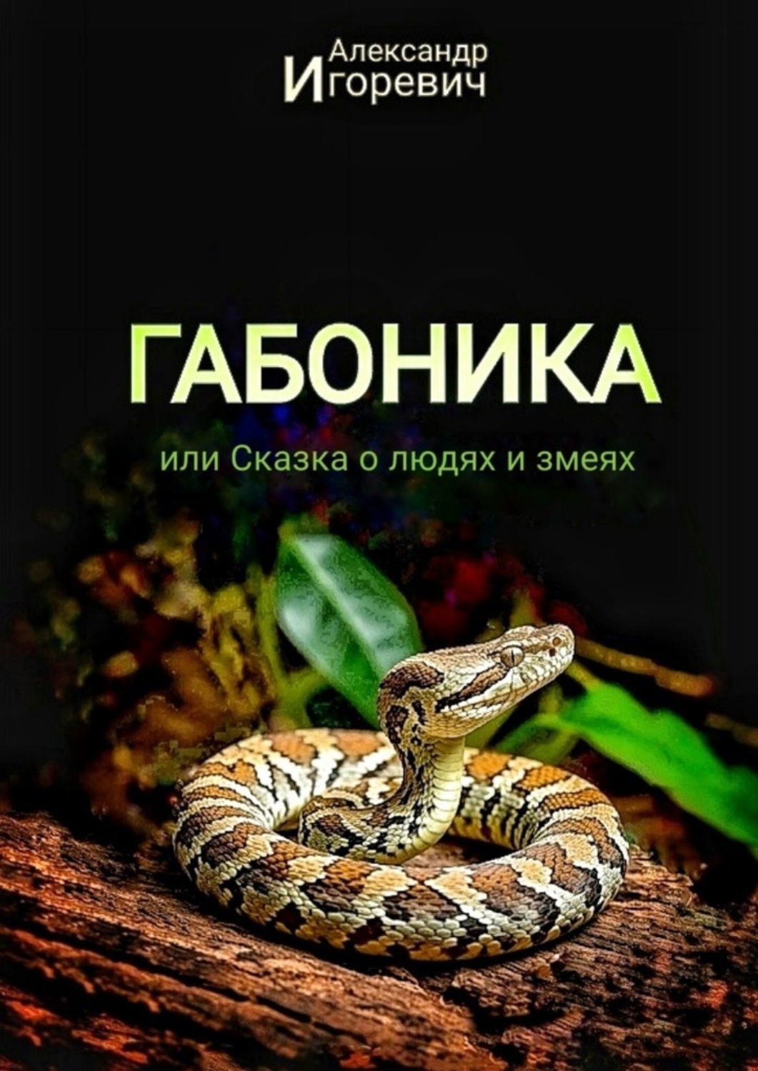 Обложка книги «Габоника, или Сказка о людях и змеях»