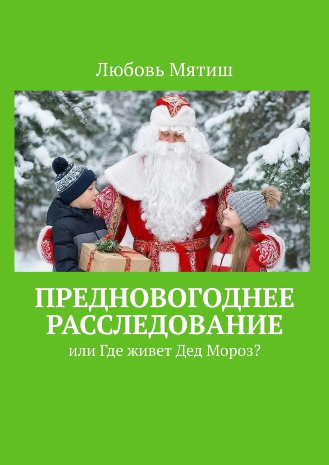 Обложка книги «Предновогоднее расследование. или где живёт Дед Мороз?»