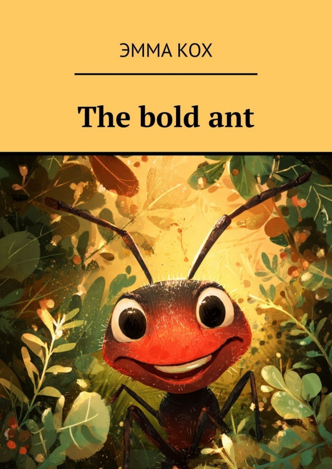 Обложка книги «The bold ant»