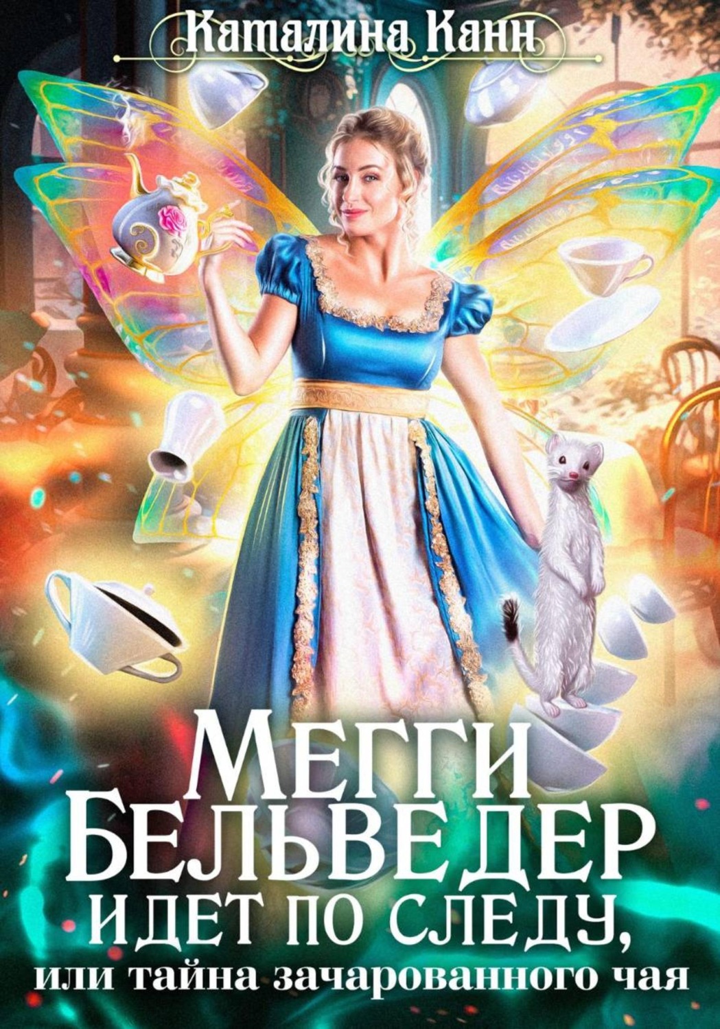 Обложка книги «Мегги Бельведер идет по следу, или Тайна зачарованного чая»