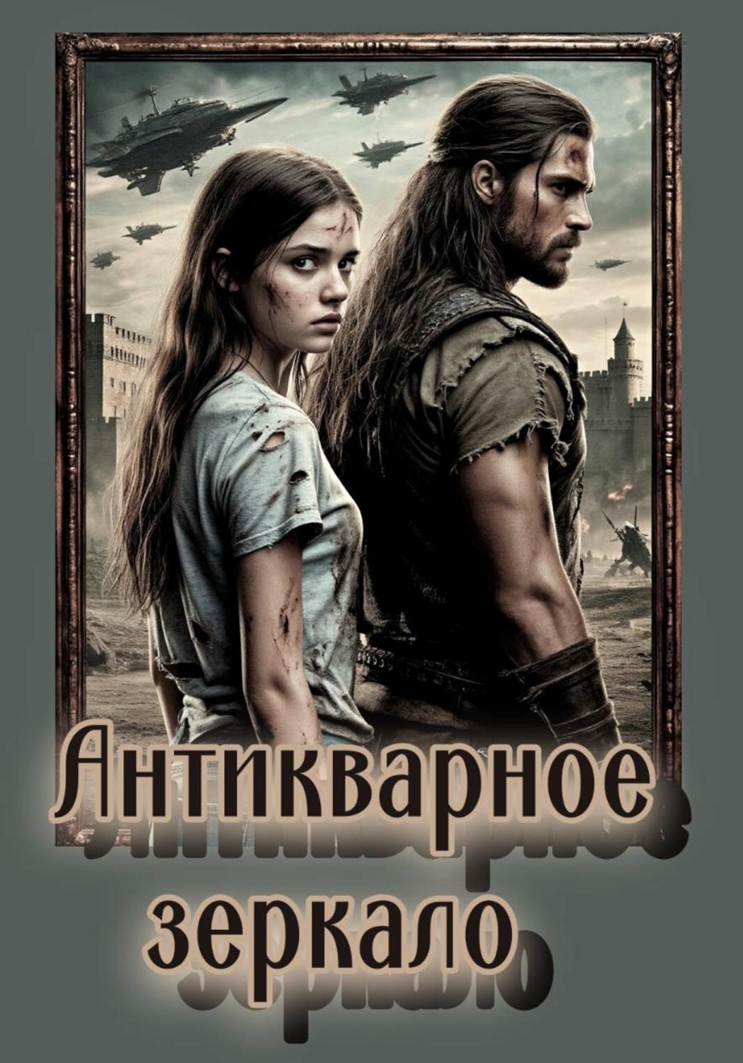 Обложка книги «Антикварное зеркало»