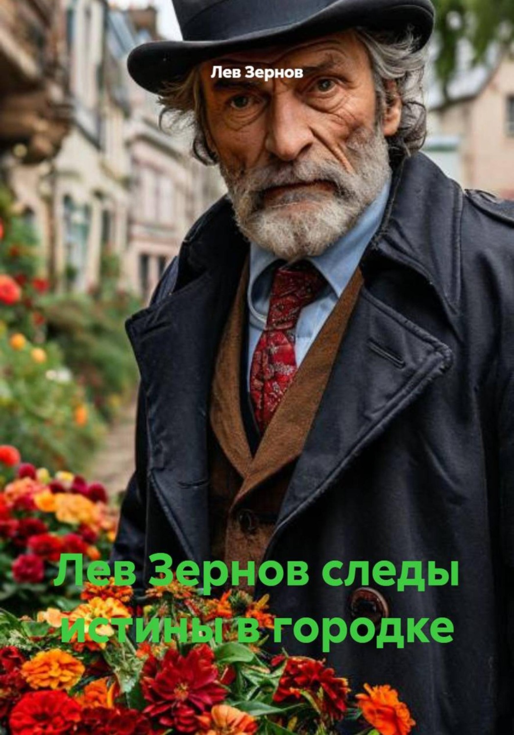 Обложка книги «Лев Зернов следы истины в городке»