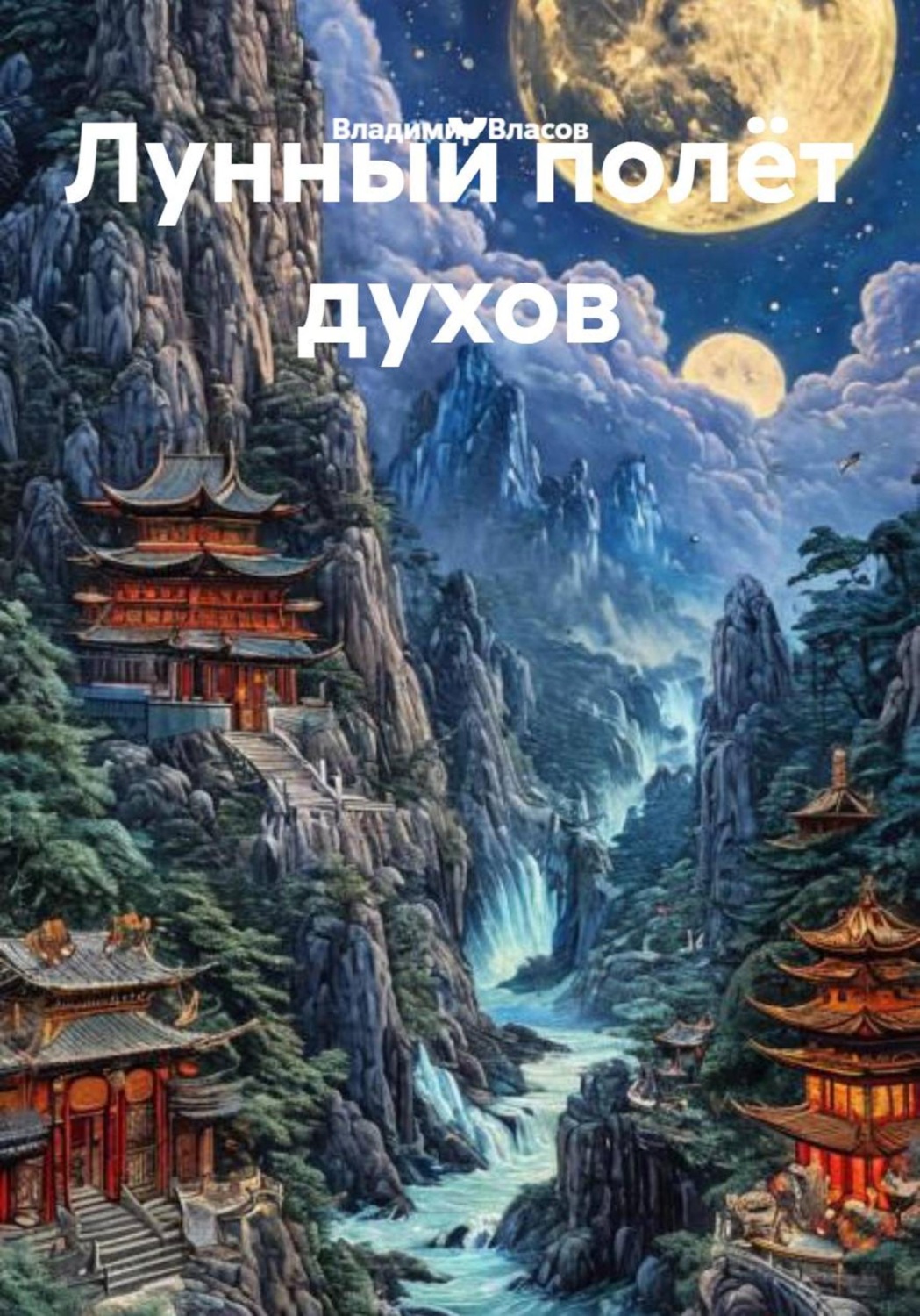 Обложка книги «Лунный полёт духов»