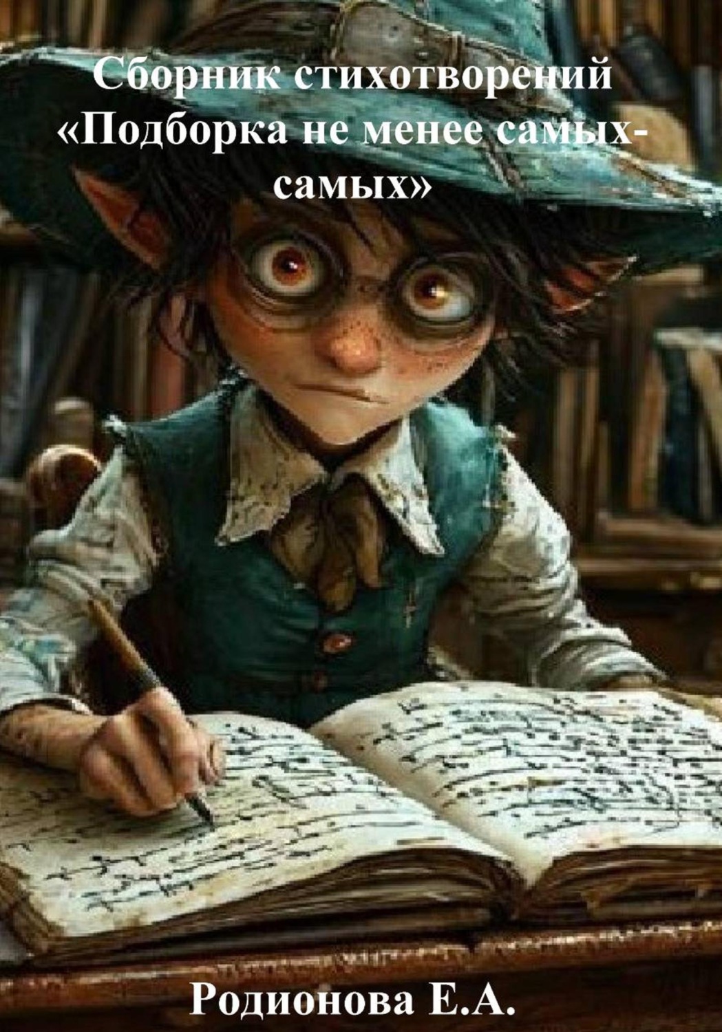 Обложка книги «Сборник стихотворений "Подборка не менее самых-самых" с иллюстрациями»