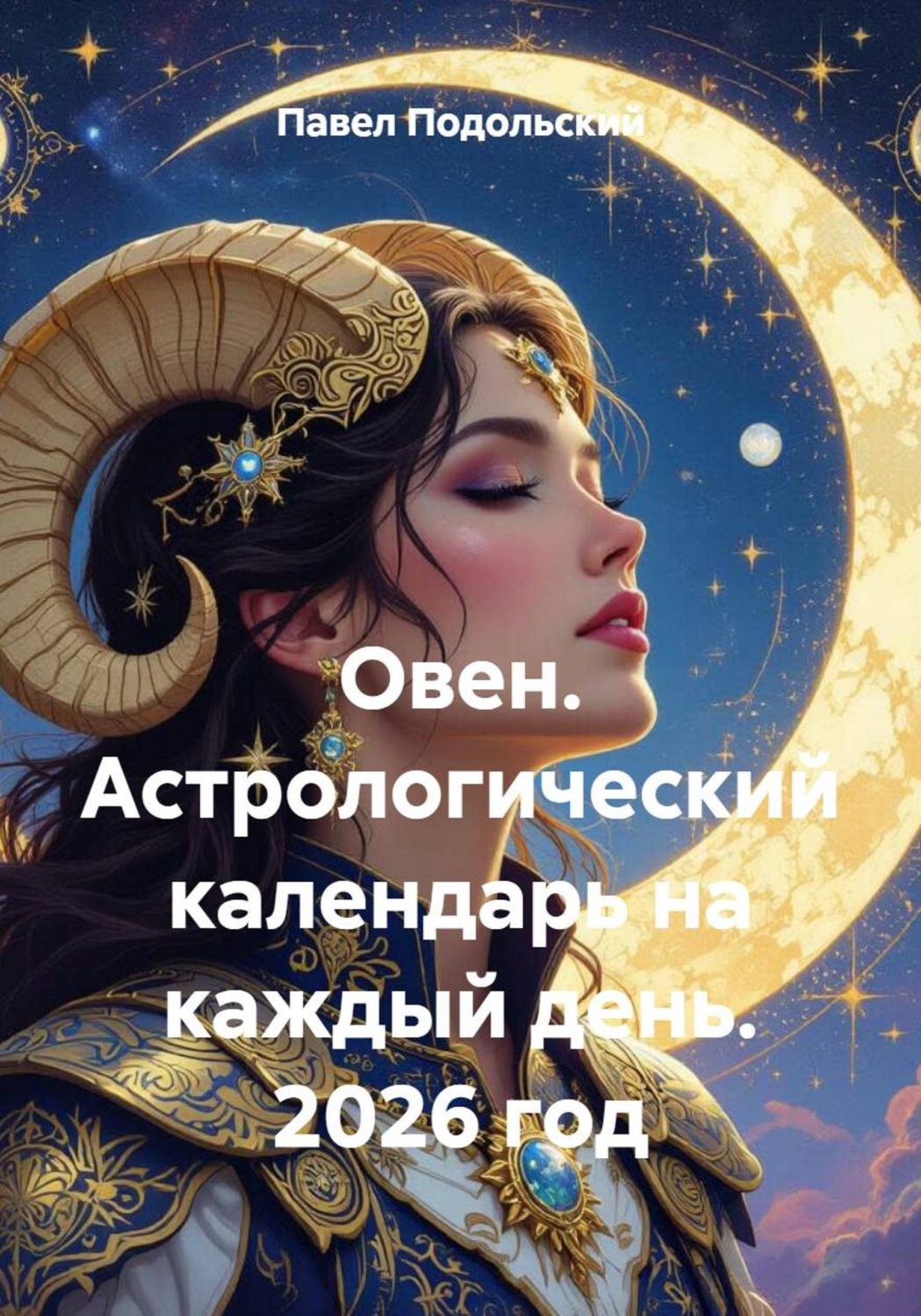 Обложка книги «Овен. Астрологический календарь на каждый день. 2026 год»