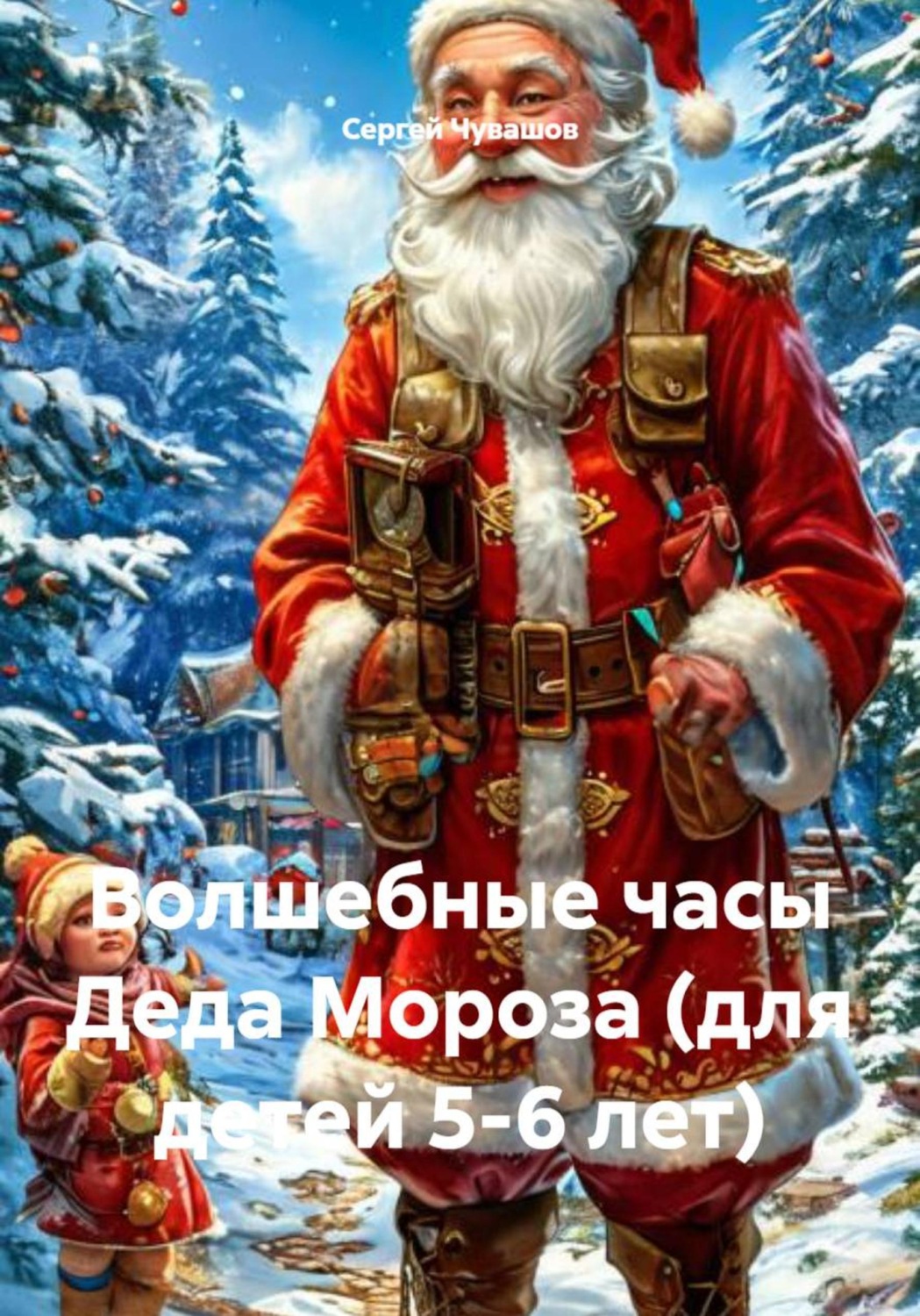 Обложка книги «Волшебные часы Деда Мороза (для детей 5-6 лет)»