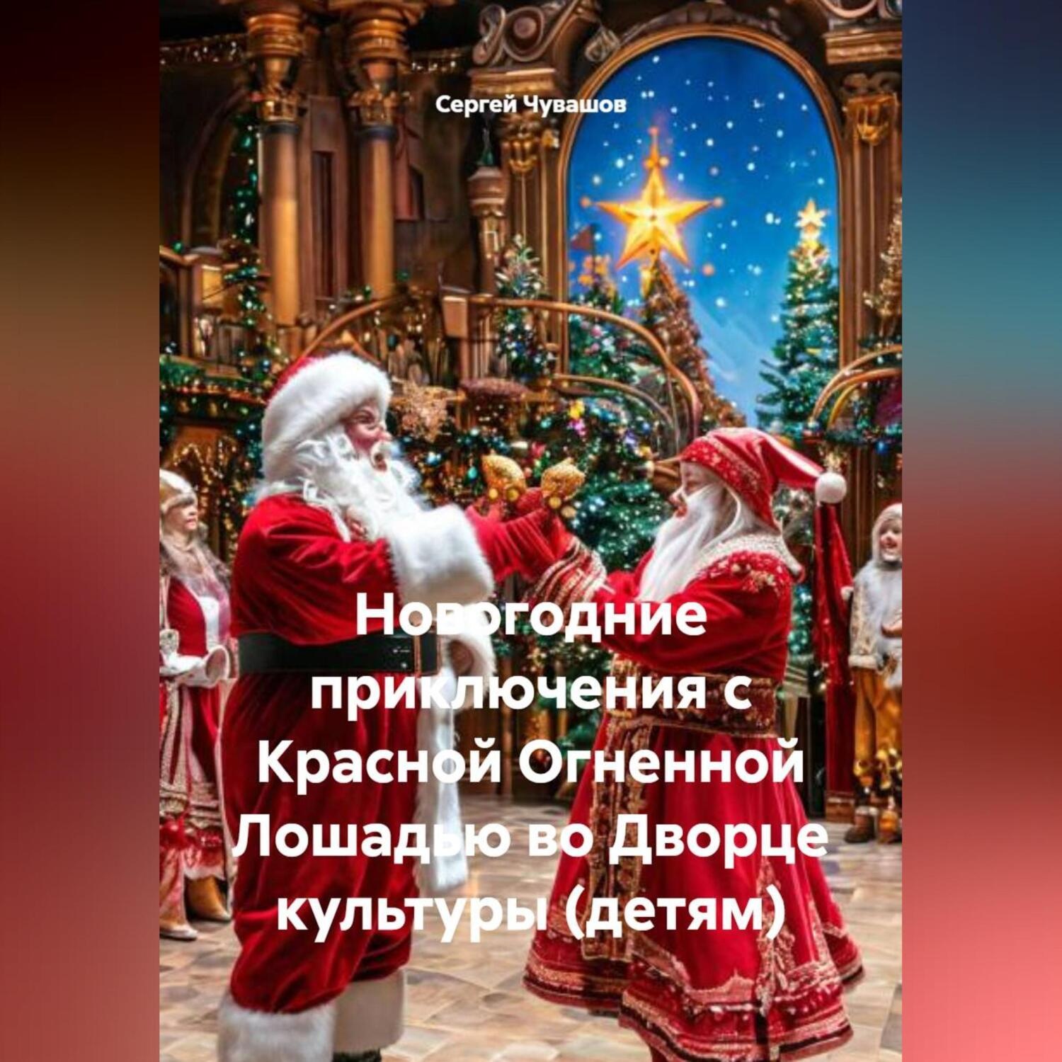 Обложка книги «Новогодние приключения с Красной Огненной Лошадью во Дворце культуры (детям)»