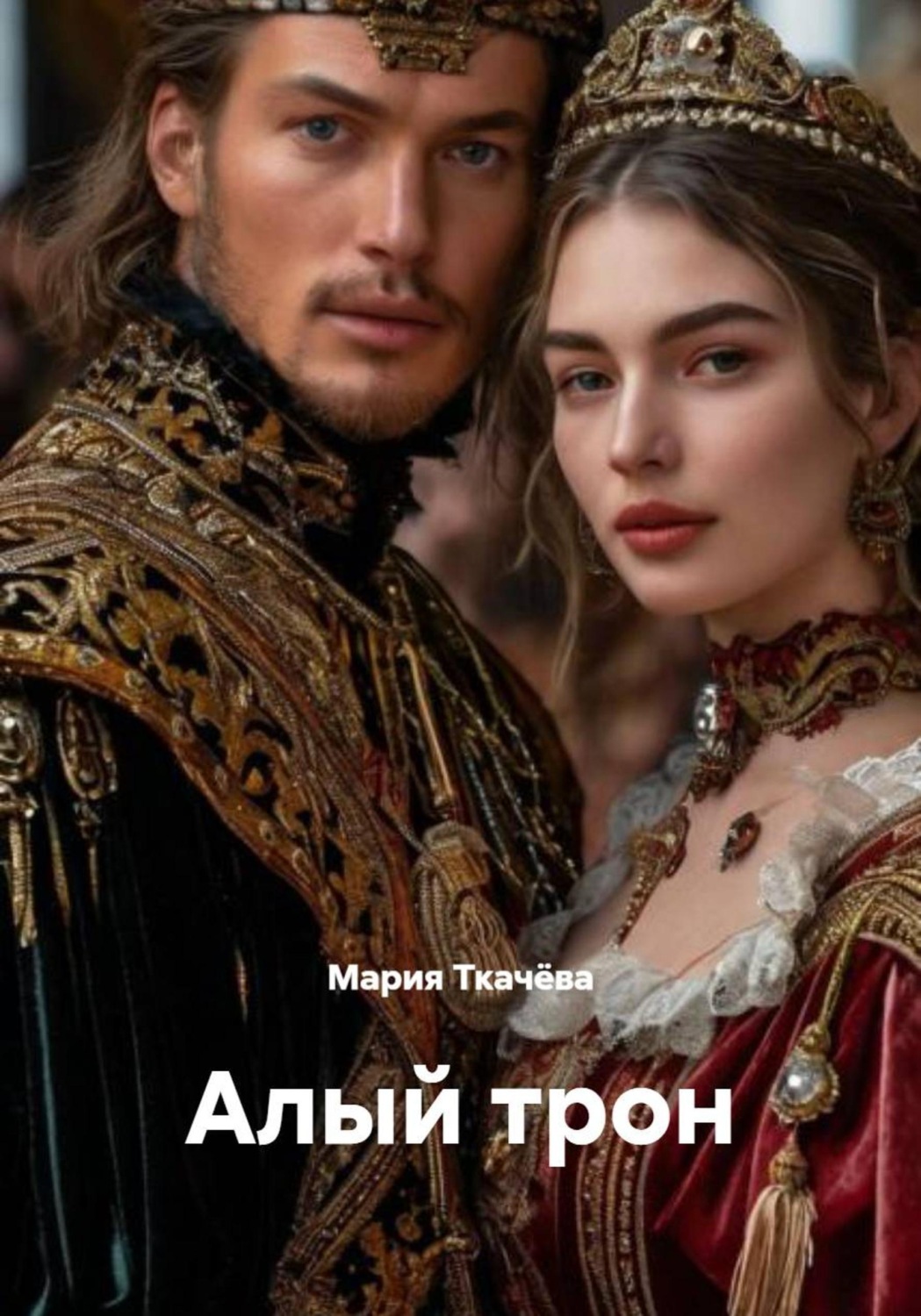 Обложка книги «Алый трон»