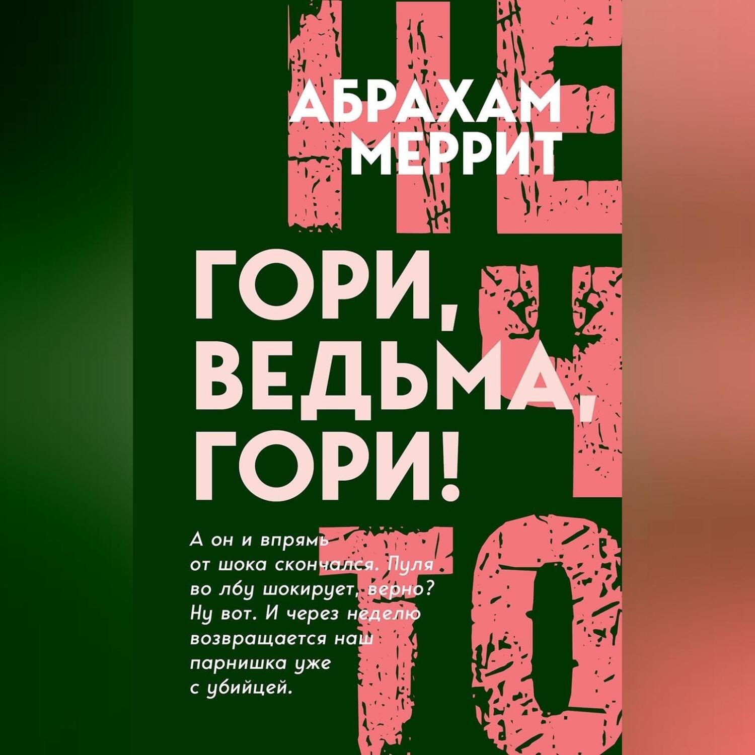 Обложка книги «Гори, ведьма, гори!»