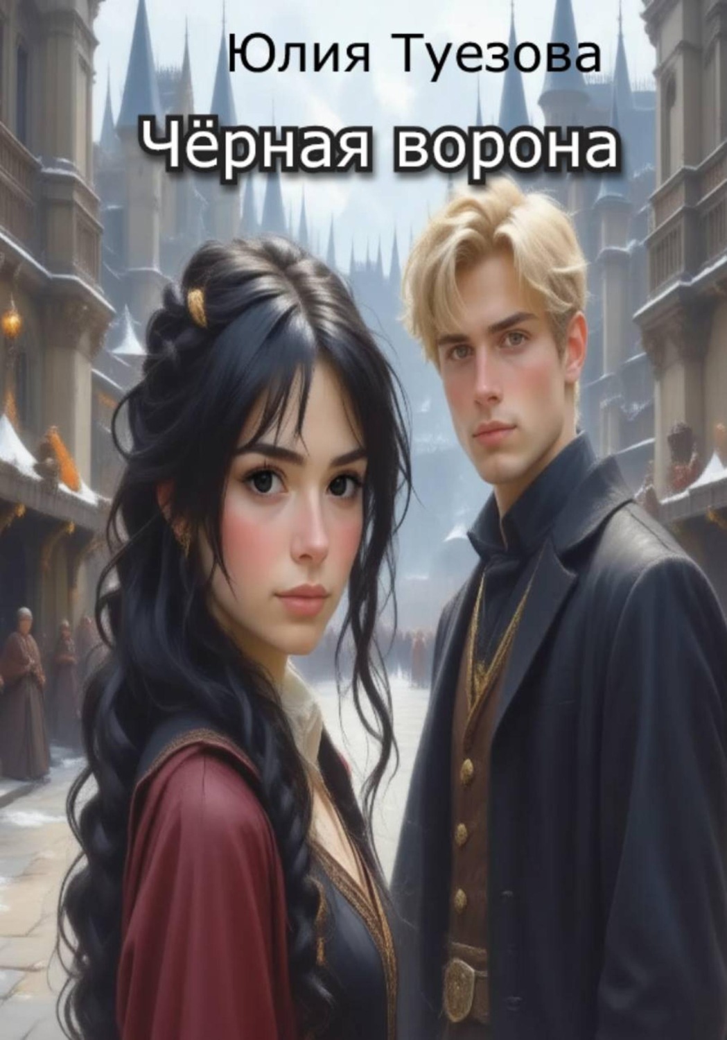 Обложка книги «Чёрная ворона»