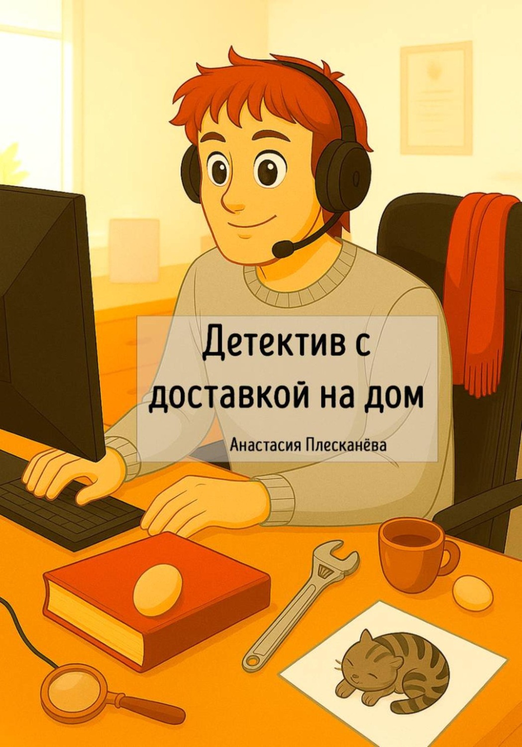 Обложка книги «Детектив с доставкой на дом»