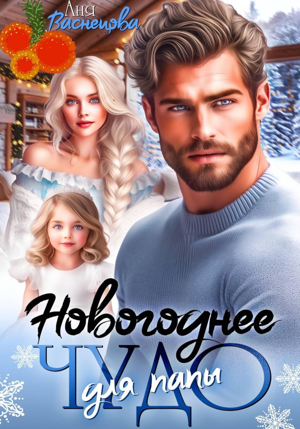Обложка книги «Новогоднее чудо для папы»