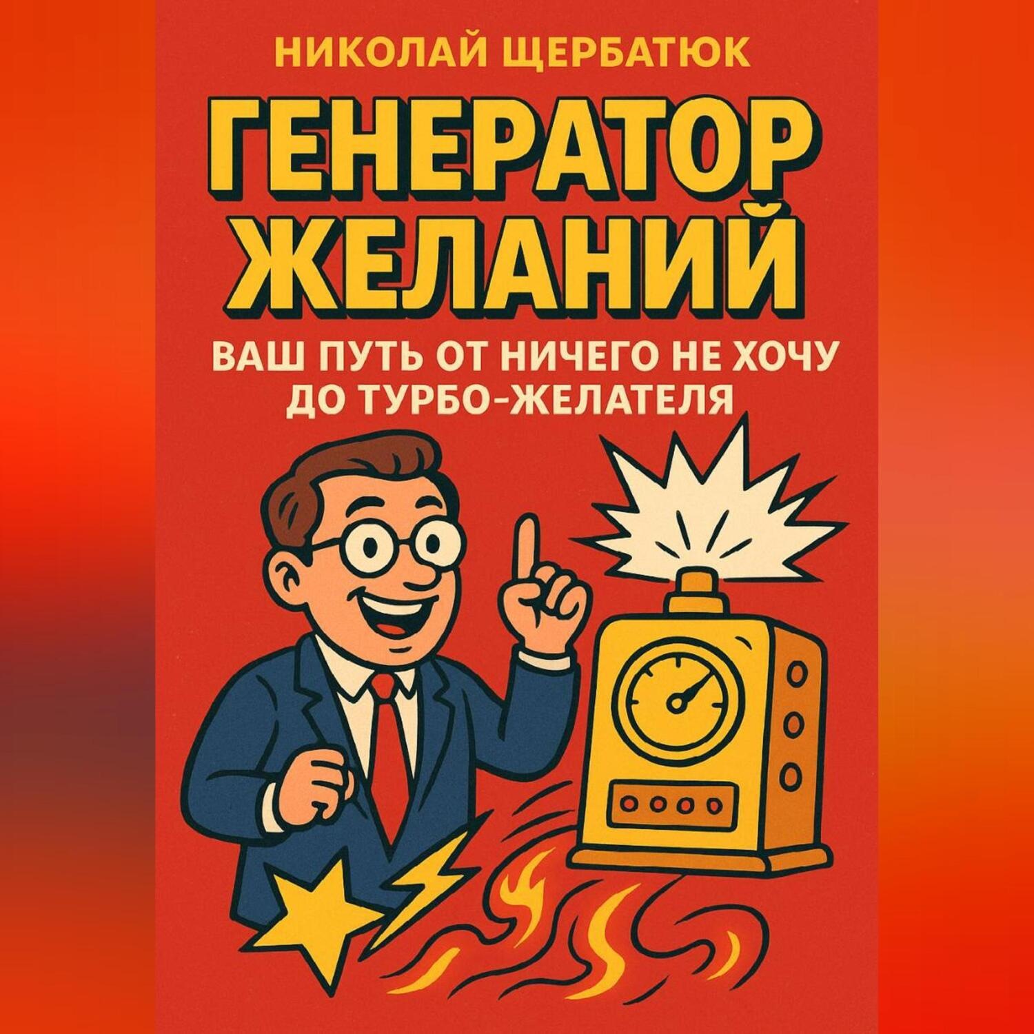 Обложка книги «Генератор Желаний: Ваш Путь от Ничего Не Хочу до Турбо-Желателя»