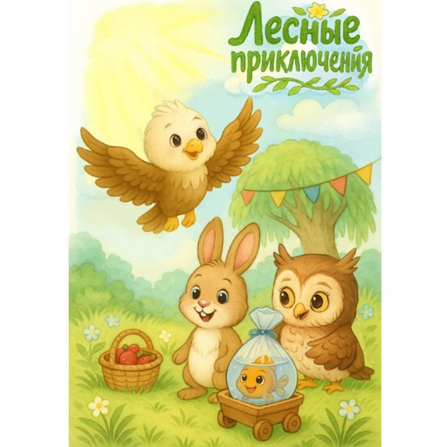 Обложка книги «Лесные приключения»