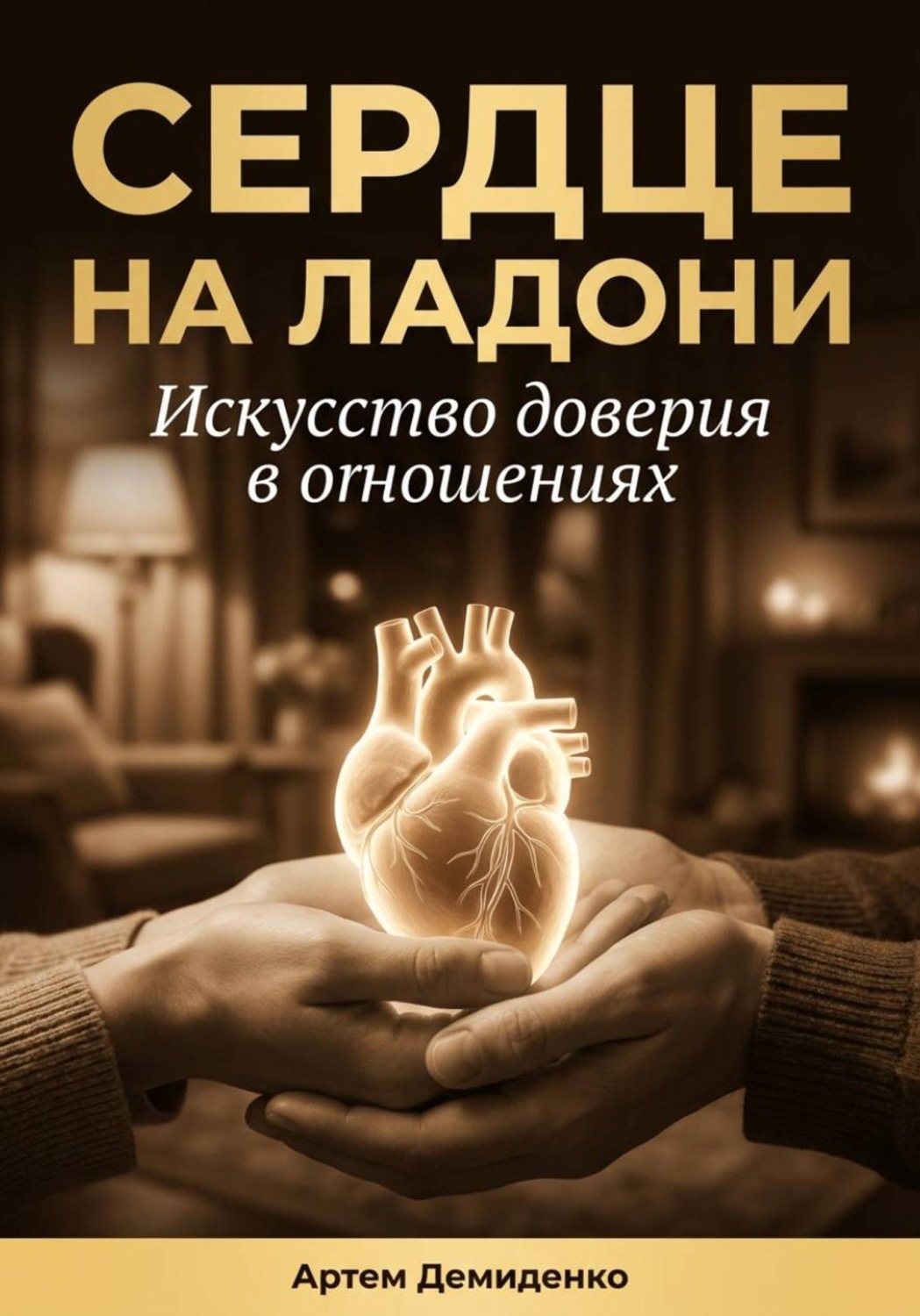 Обложка книги «Сердце на ладони: Искусство доверия в отношениях»